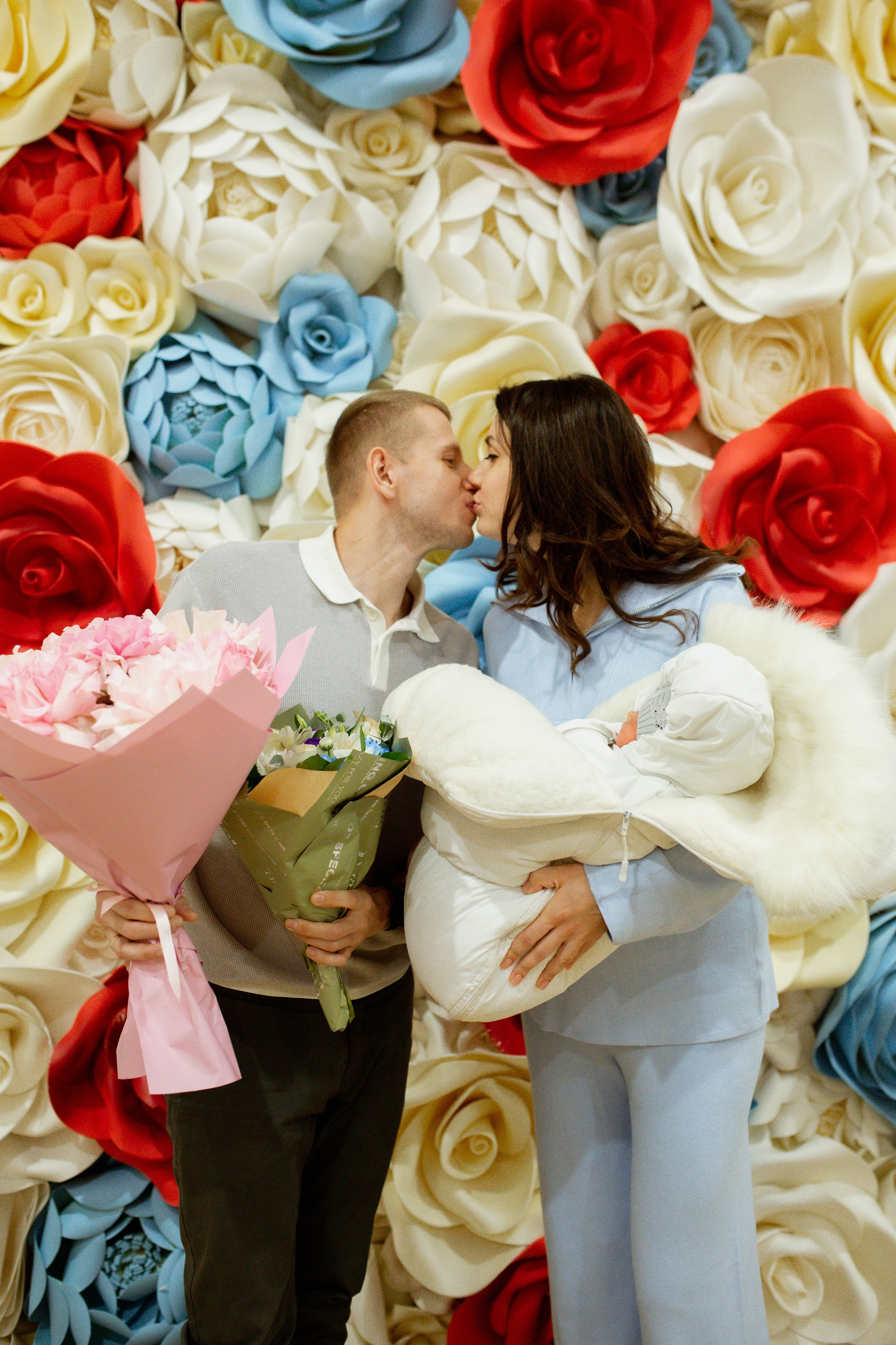 Выписка из роддома. Семейный и детский фотограф в Москве Антонина Смирнова