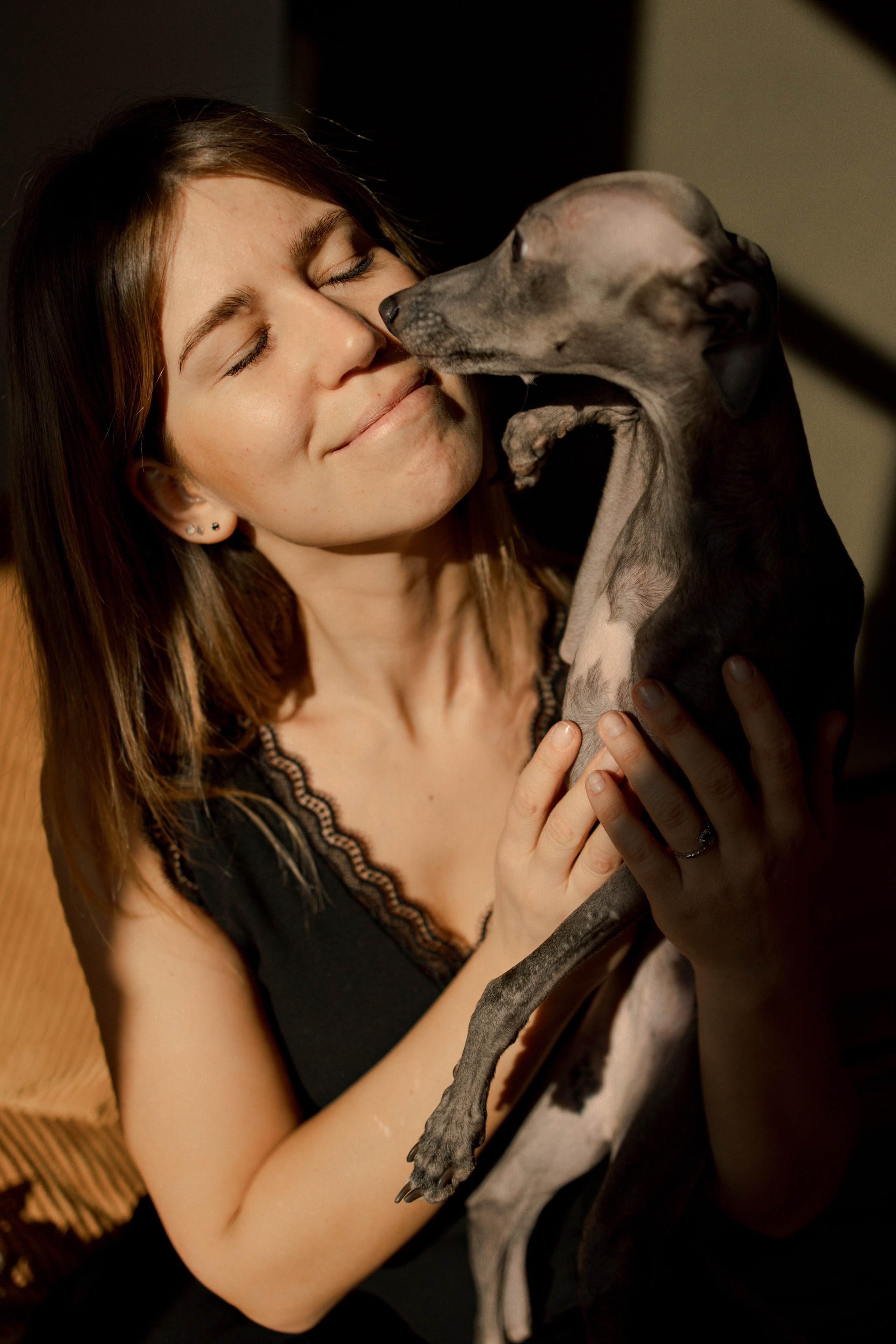 Ксюша и Луна. Фотограф — Анималист | Санкт-Петербург