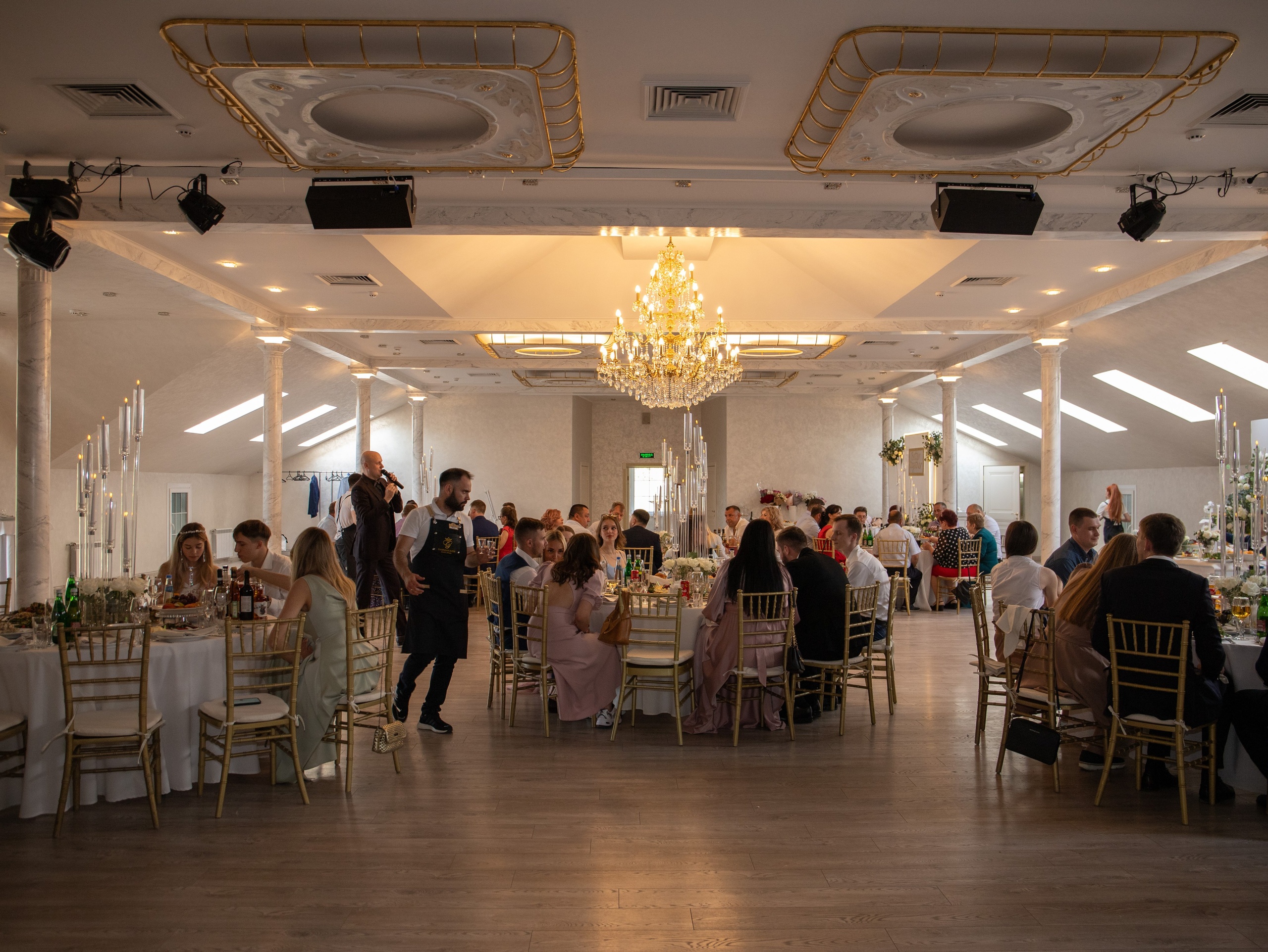 Свадебный банкет. Свадебный и семейный фотограф в Москве Мила Широких