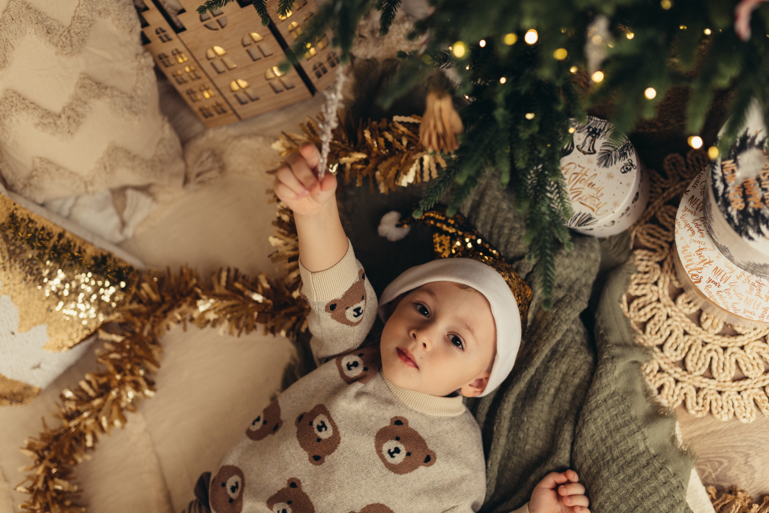 Новогодняя фотосессия. Фотограф новорожденных Серпухов, Протвино, Москва I Марина Бурмистрова
