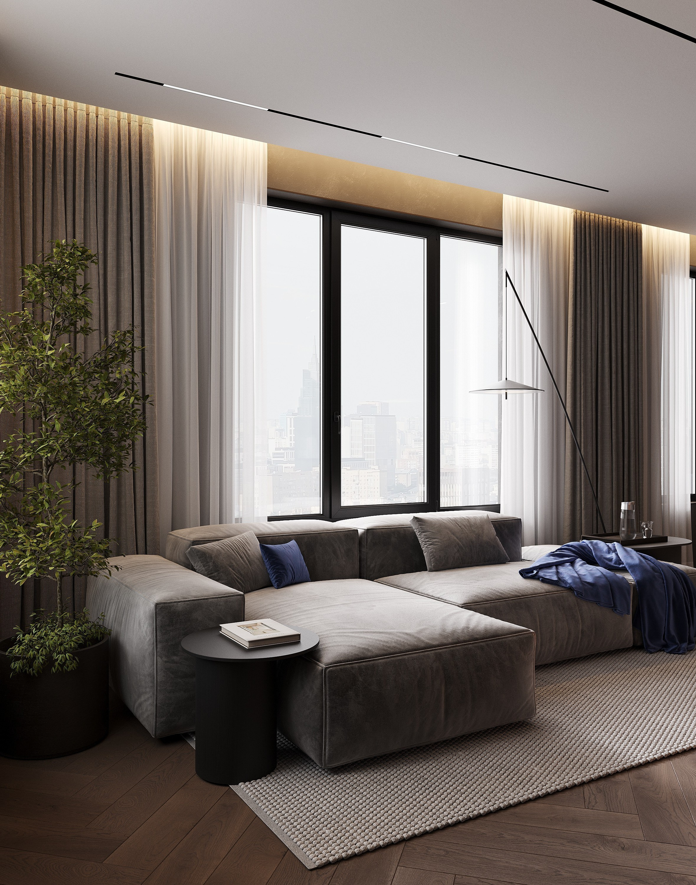 ЖК '' Легенда''/ Санкт-Петербург/ 78кв.м. Ксения Барабаш дизайнер интерьера в Санкт-Петербурге