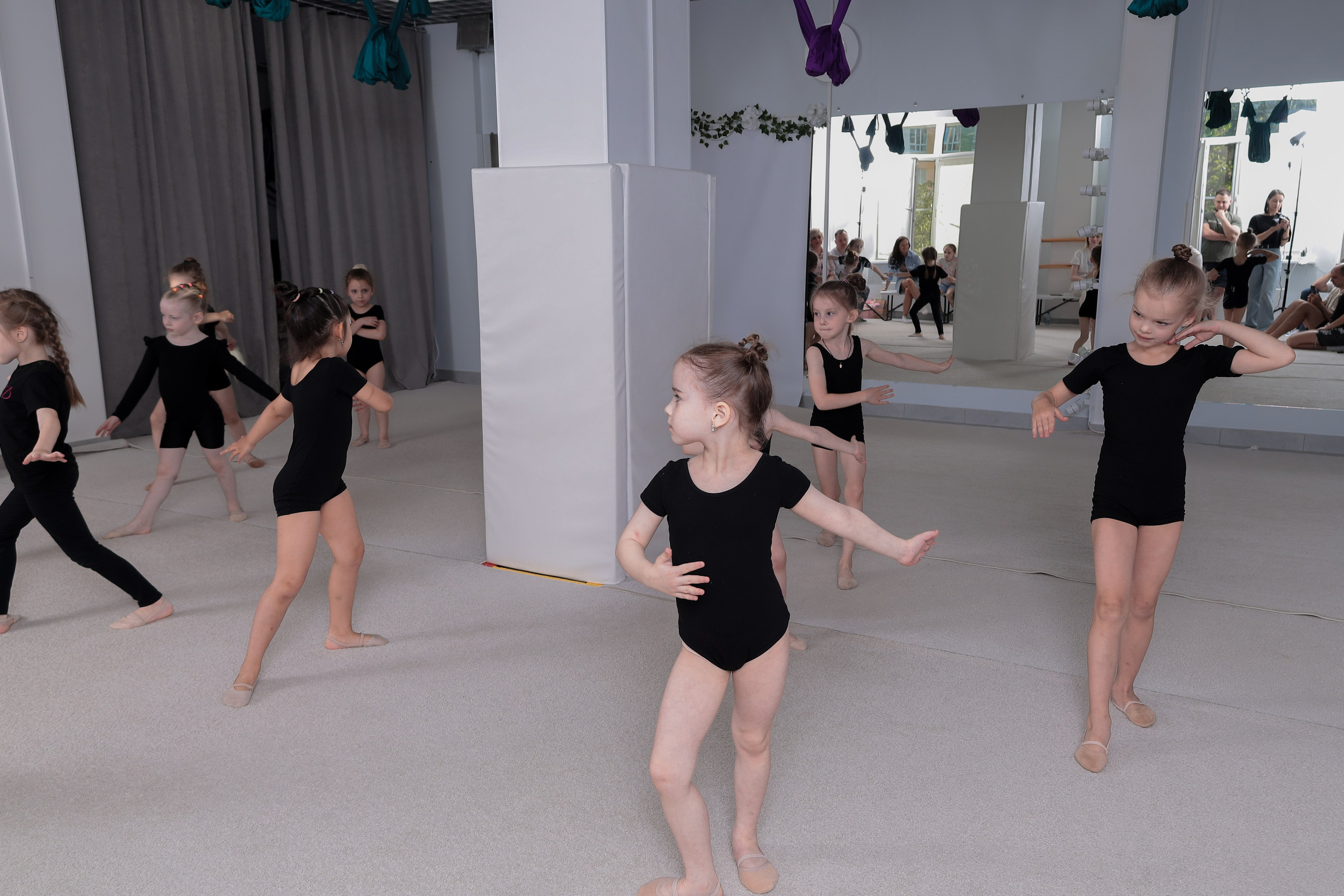 Открытый урок гимнастика. Фотограф Надршина Лилия