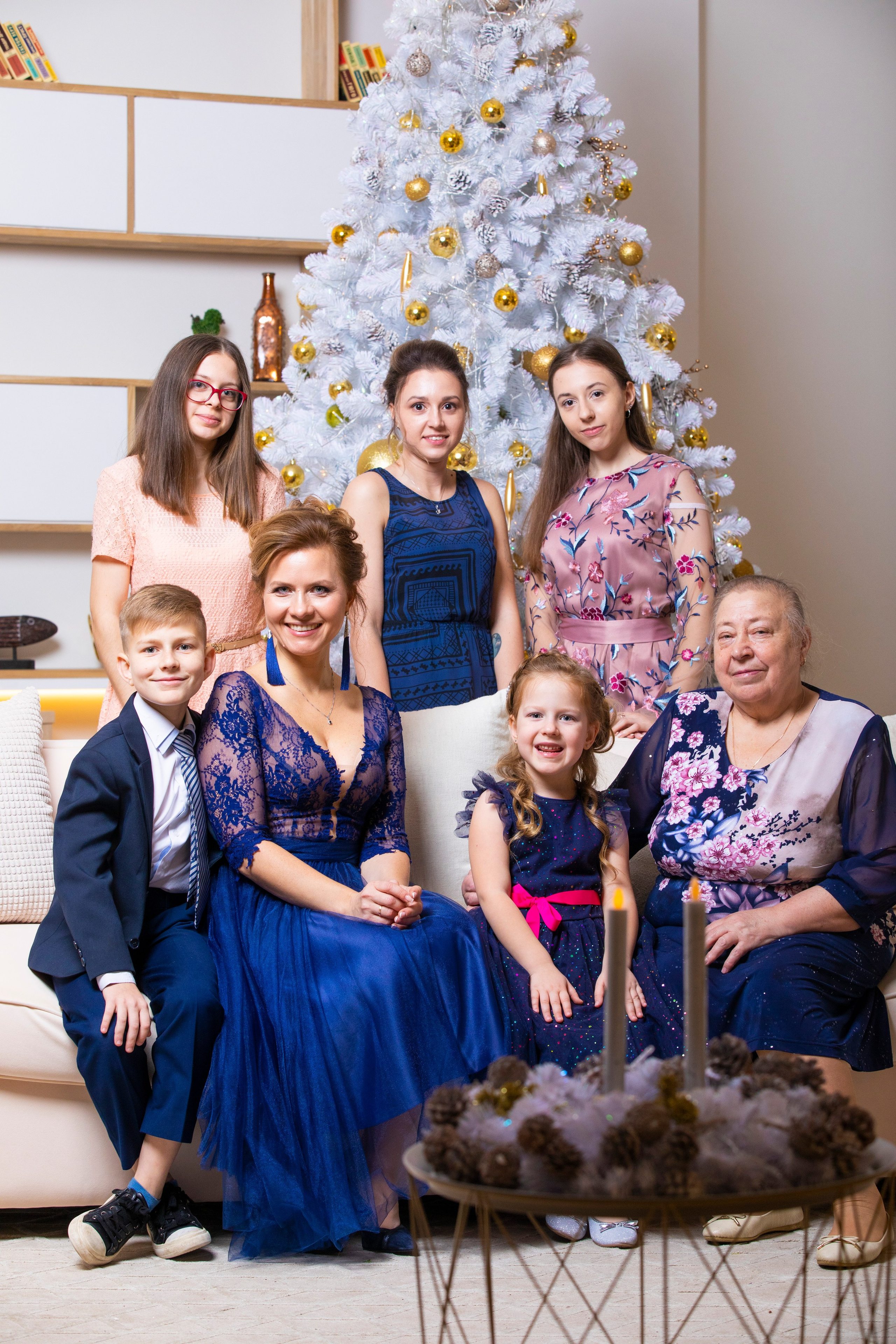 Семейные Съёмки в студии. ФОТОХУДОЖНИК