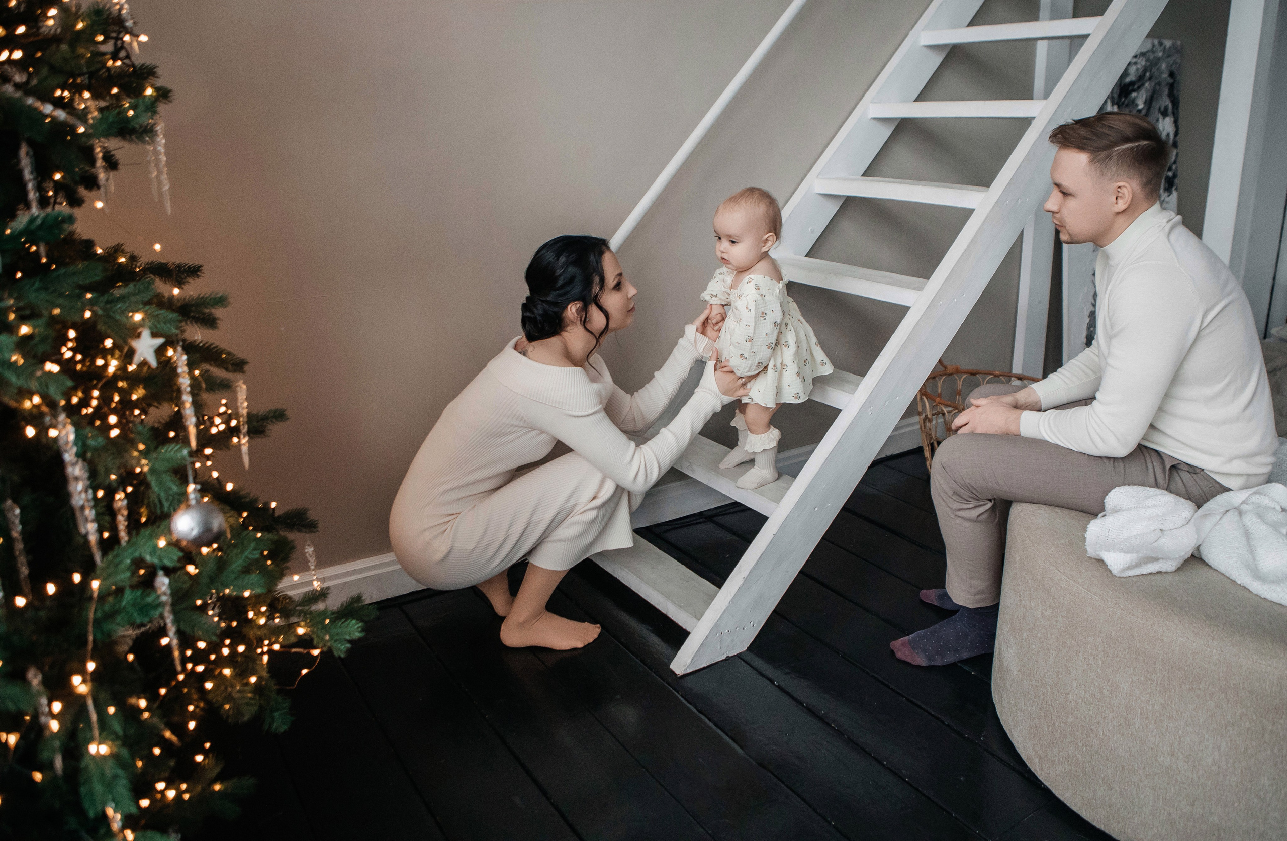 Андрей Лиза и Ева. Свадебный и семейный фотограф Ибрагимова Мария из Екатеринбурга