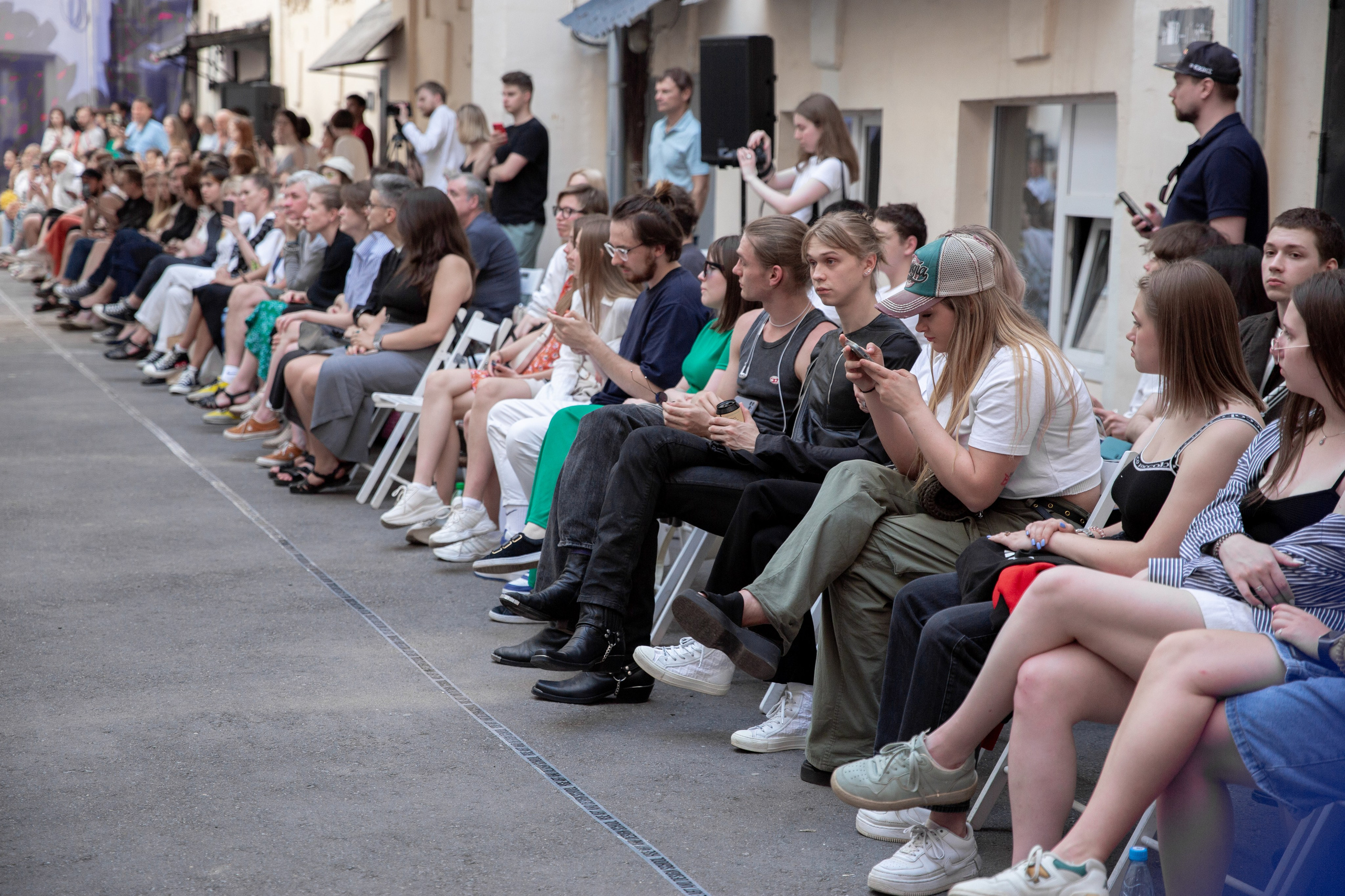 Показ ❘ HSE. Фотограф Полина Треногина