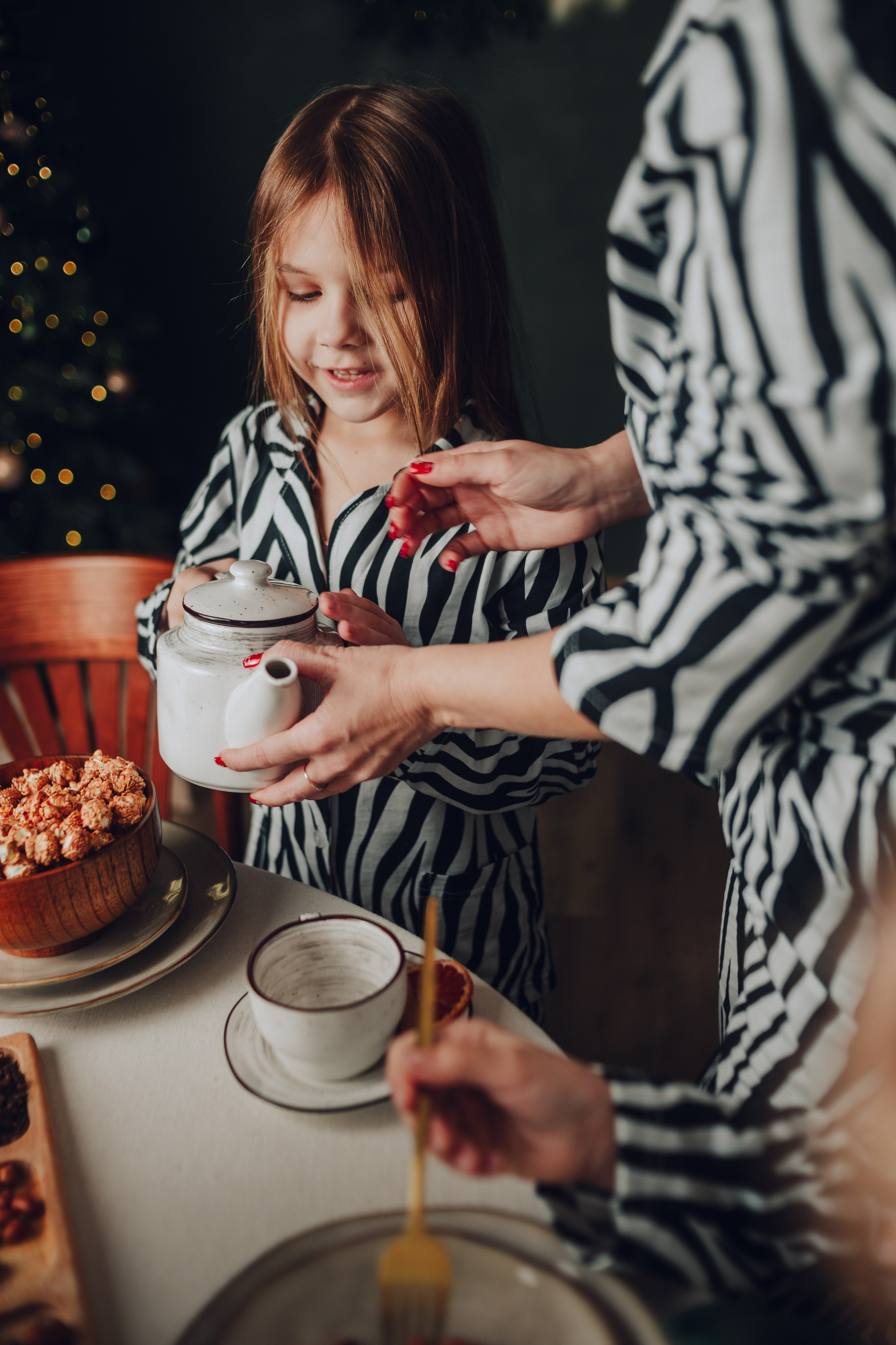 Оля и ее доченьки. Фотограф Брянск