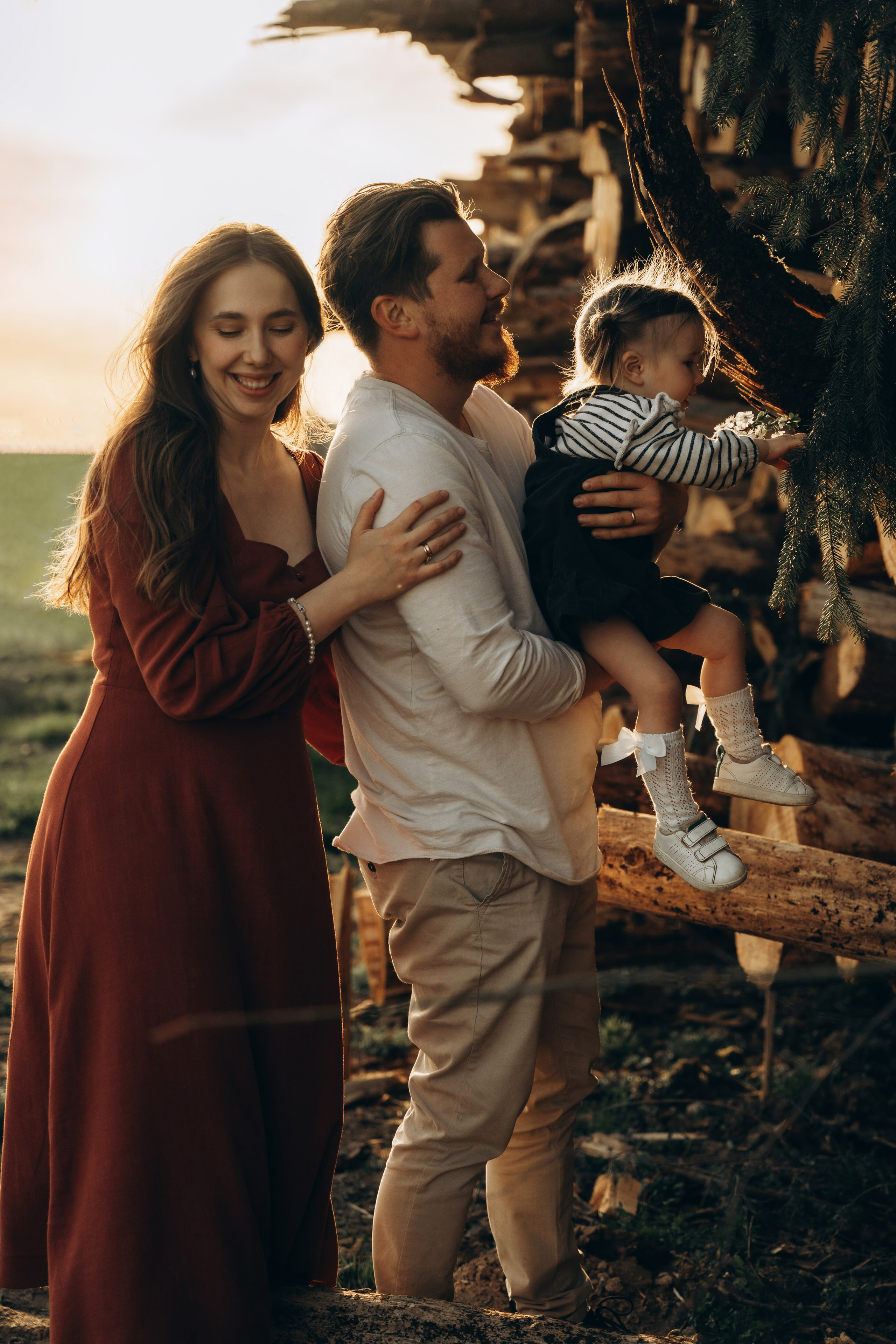 Аня, Матвей и Эбби. Фотограф Мария Миллс | Минск