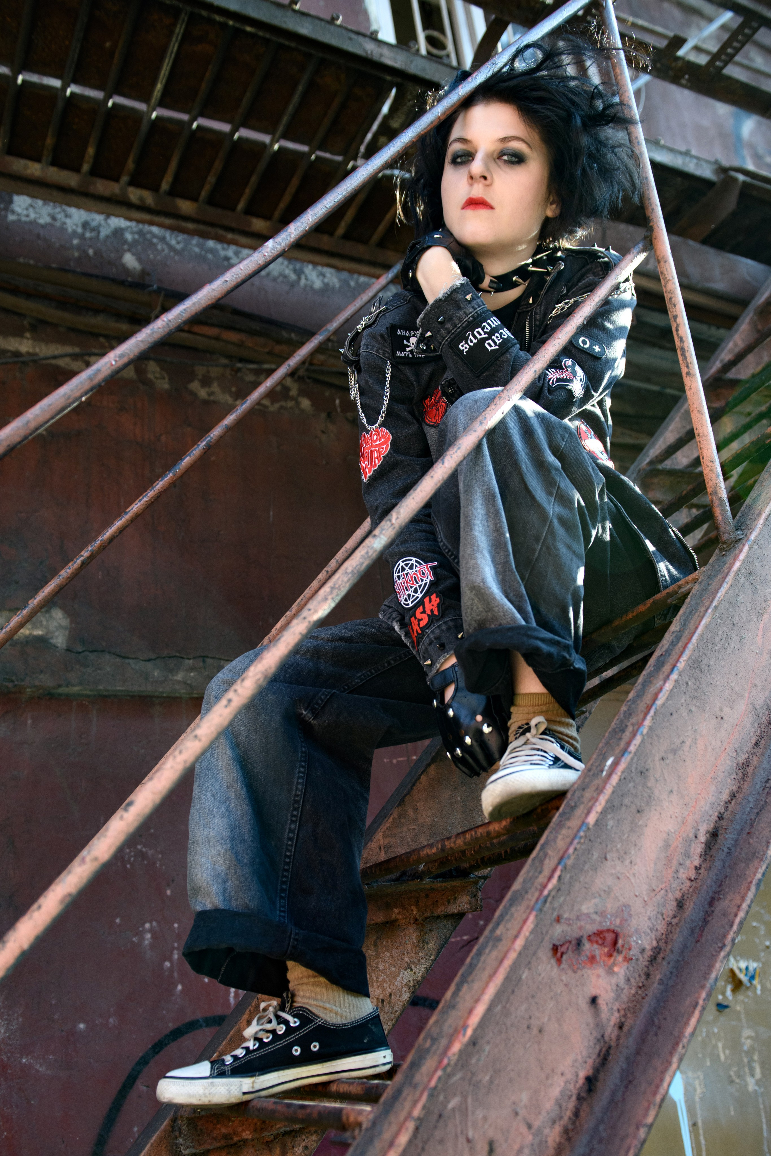 Неформалы. Виктория. Организация и проведение фотосъемок в Санкт-Петербурге. Фотограф Смирягин Илья