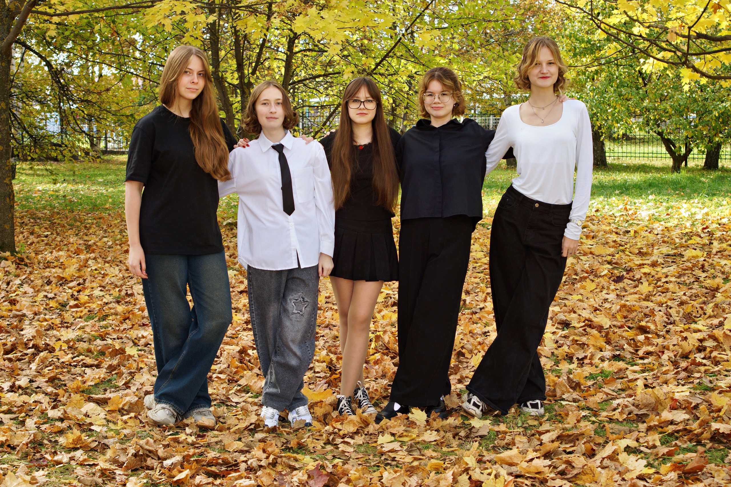 Осенняя фотосессия в школе г. Йошкар-Ола