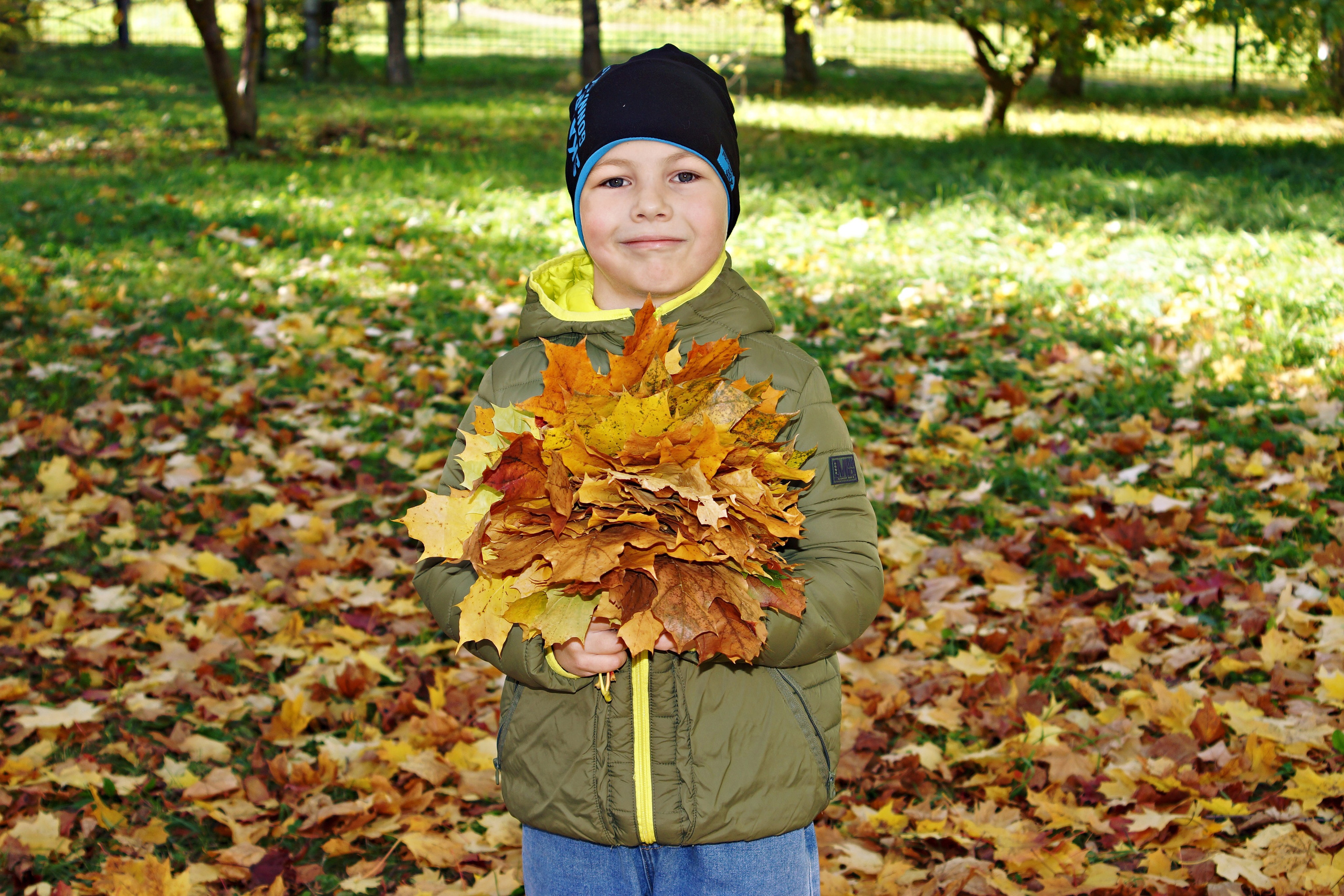 Осенняя фотосессия в детском саду г. Йошкар-Ола