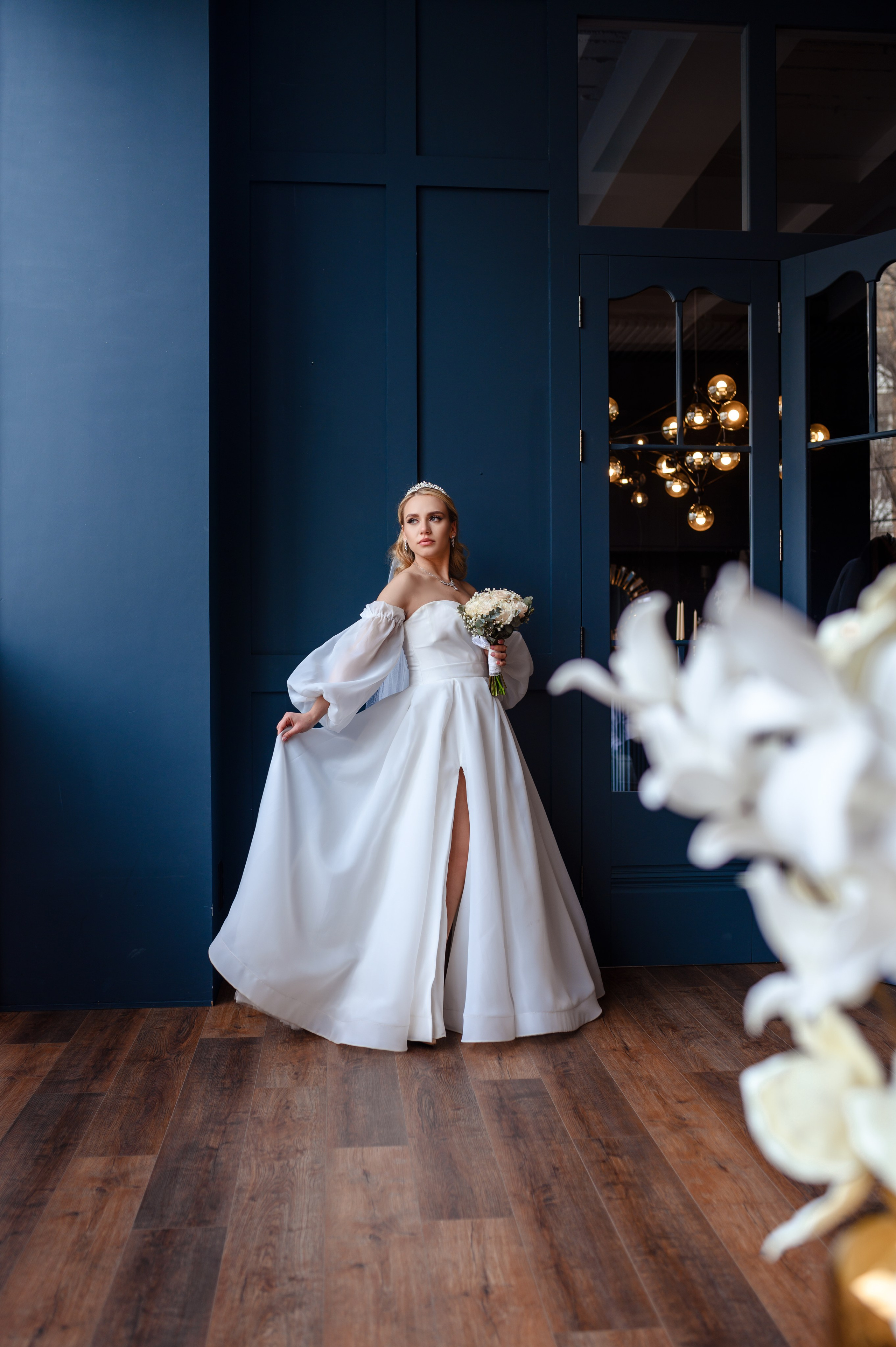 Свадебная фотосессия в фотостудии Аврора зал Эклипс. Семейный и свадебный фотограф в Донецке и Макеевке Дяченко Наталья