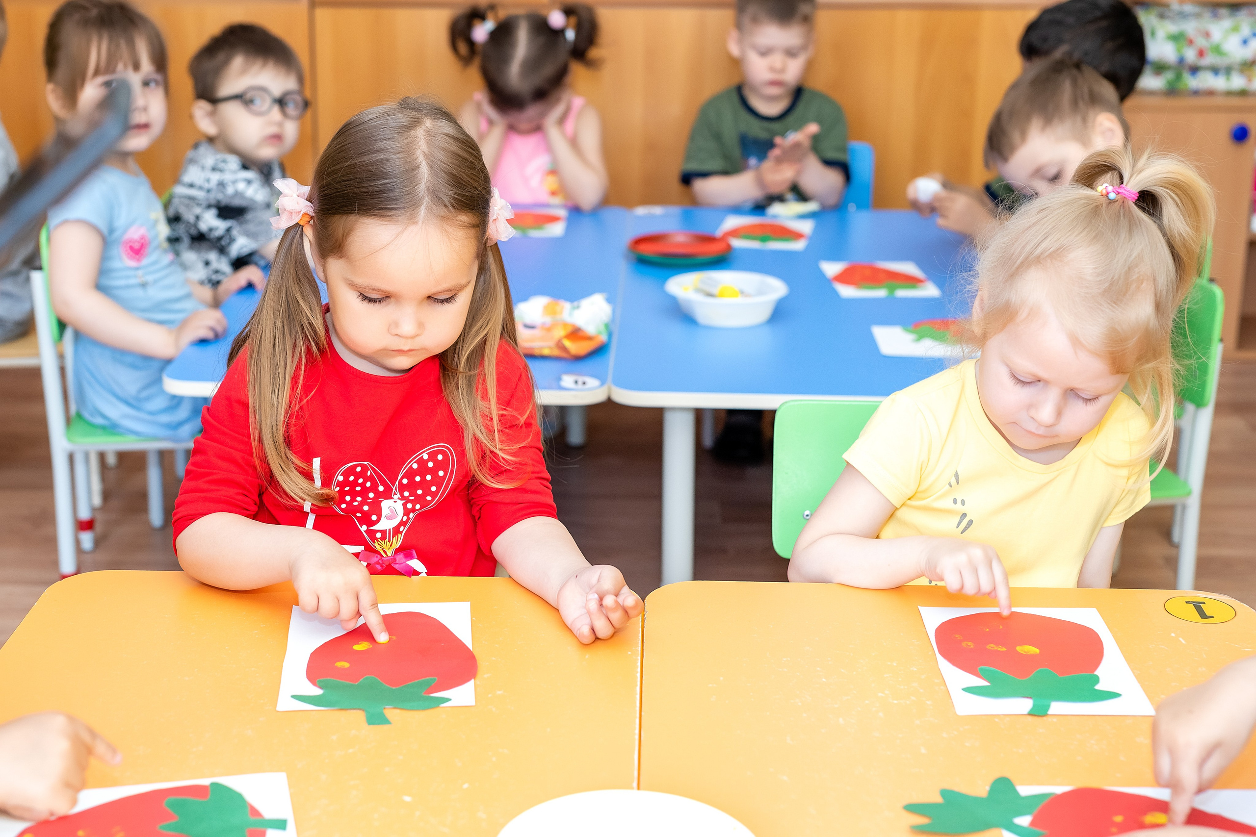 Детский сад «Полянка». Стильный выпускной альбом Владивосток фотограф Вероника Мигачева