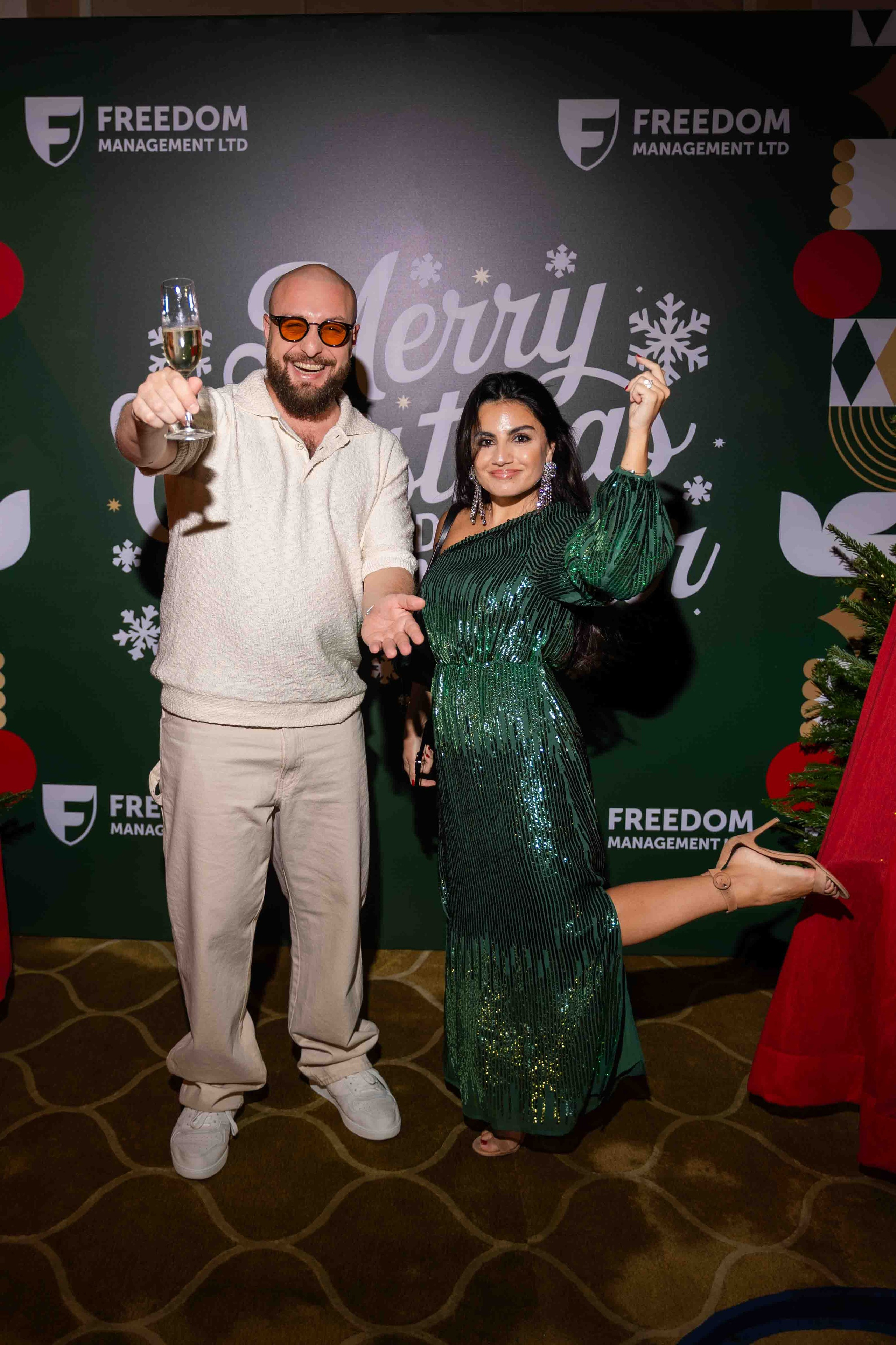 Новогодний корпоратив freedom management в St.Regis Abu Dhabi. Фотограф и видеограф в Москве и Абу Даби Мария Кулагина