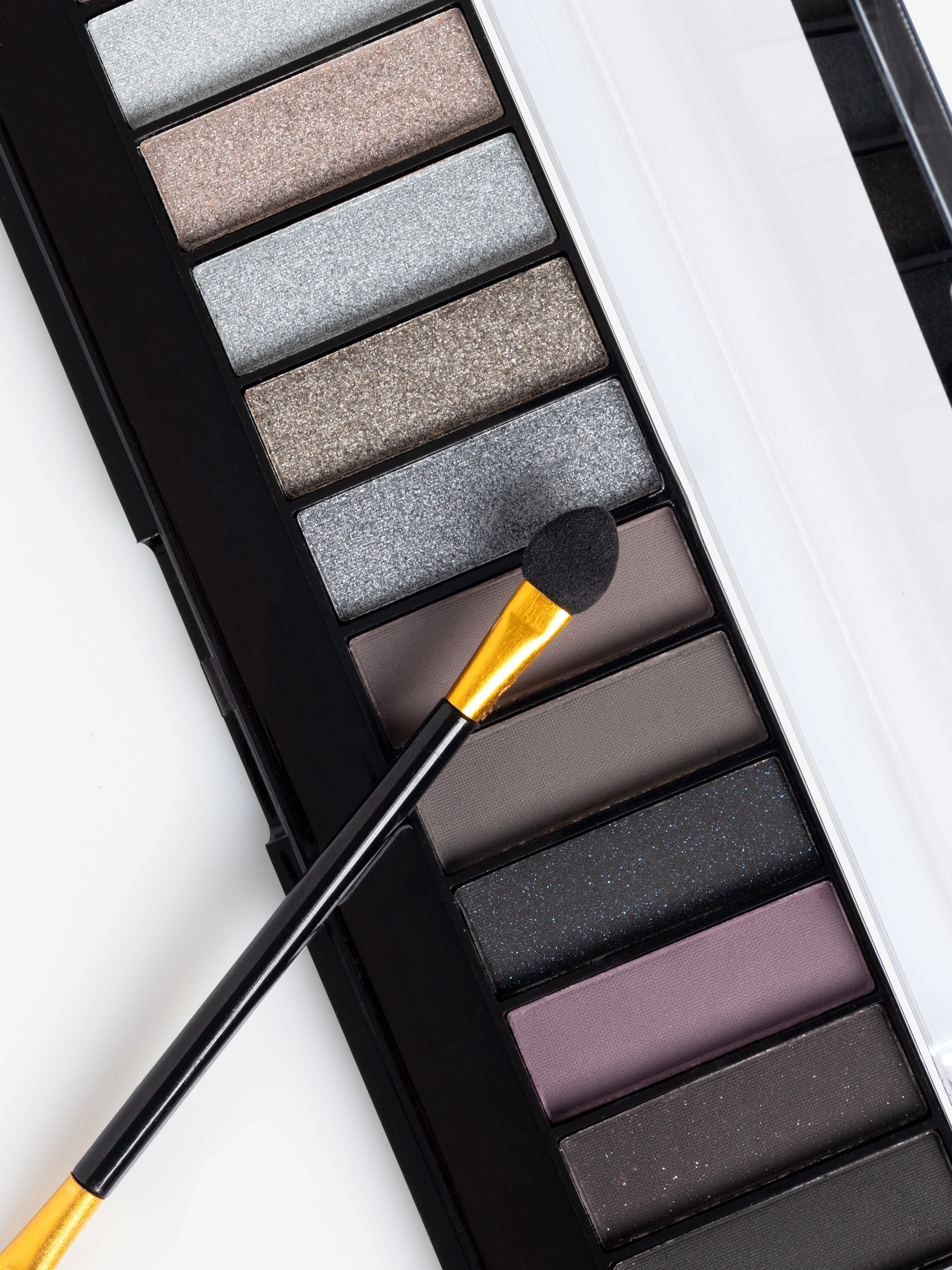 Крупный план пигмента теней | Детальная съемка для каталога