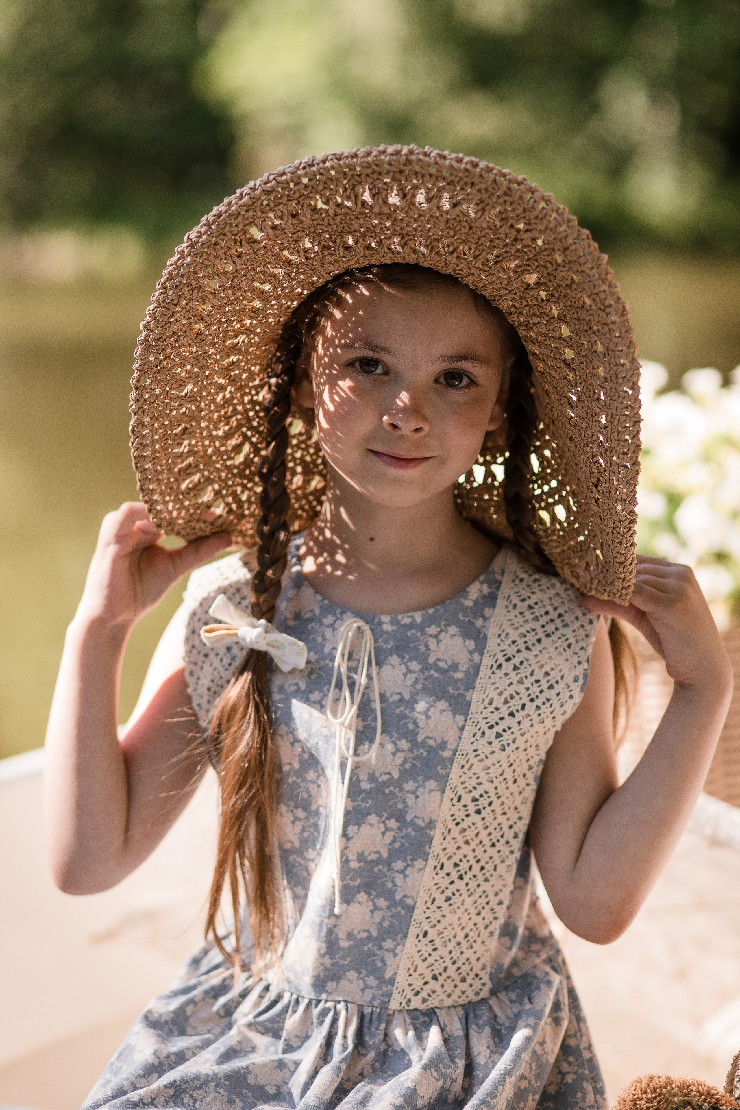 В лодке с цветами. Детский и семейный фотограф, Катерина Дементьева. Город Пермь