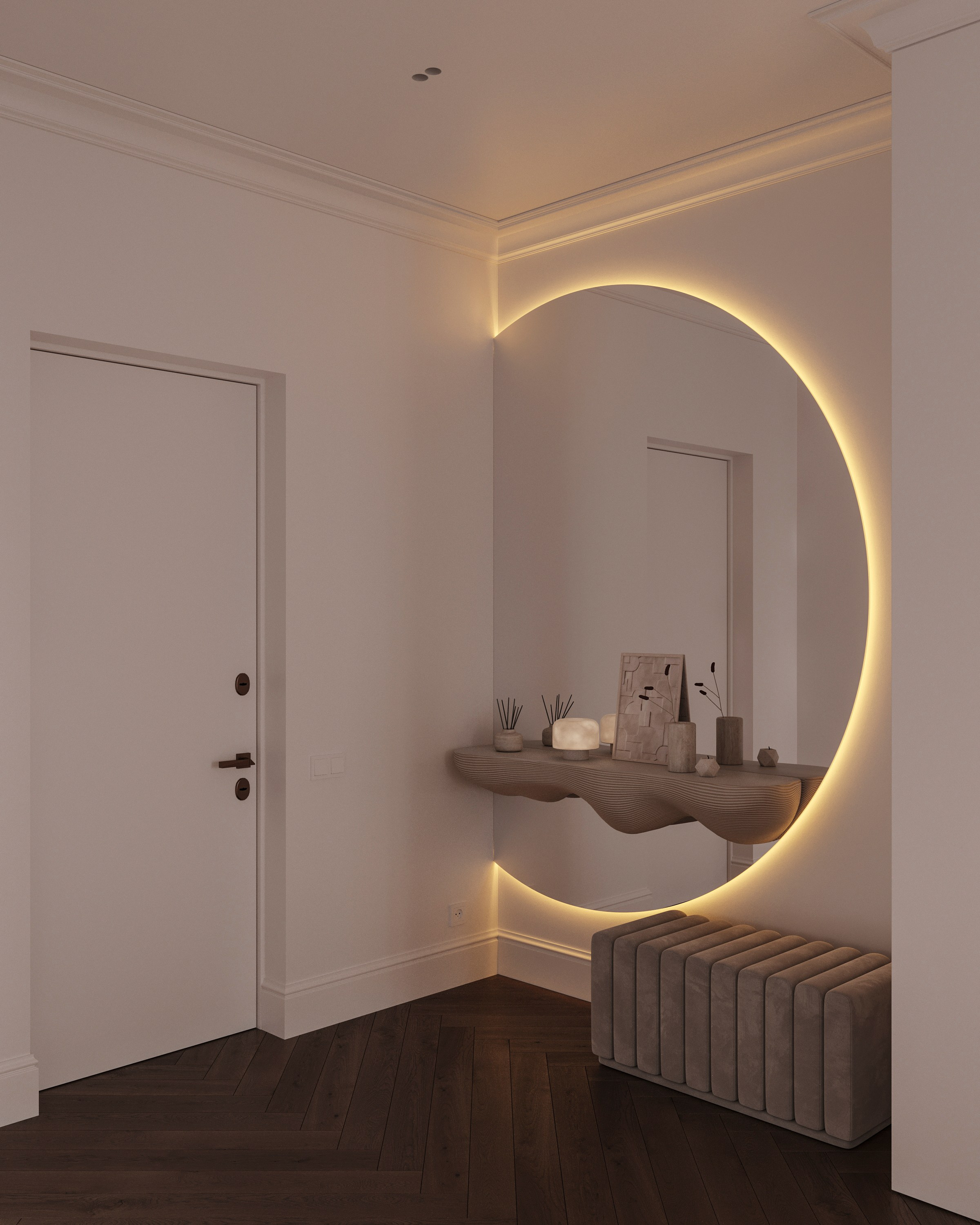 MODERN ELEGANCE | CONCEPTUAL PROJECT. Interior Visualization by Valerie Stetyukevich