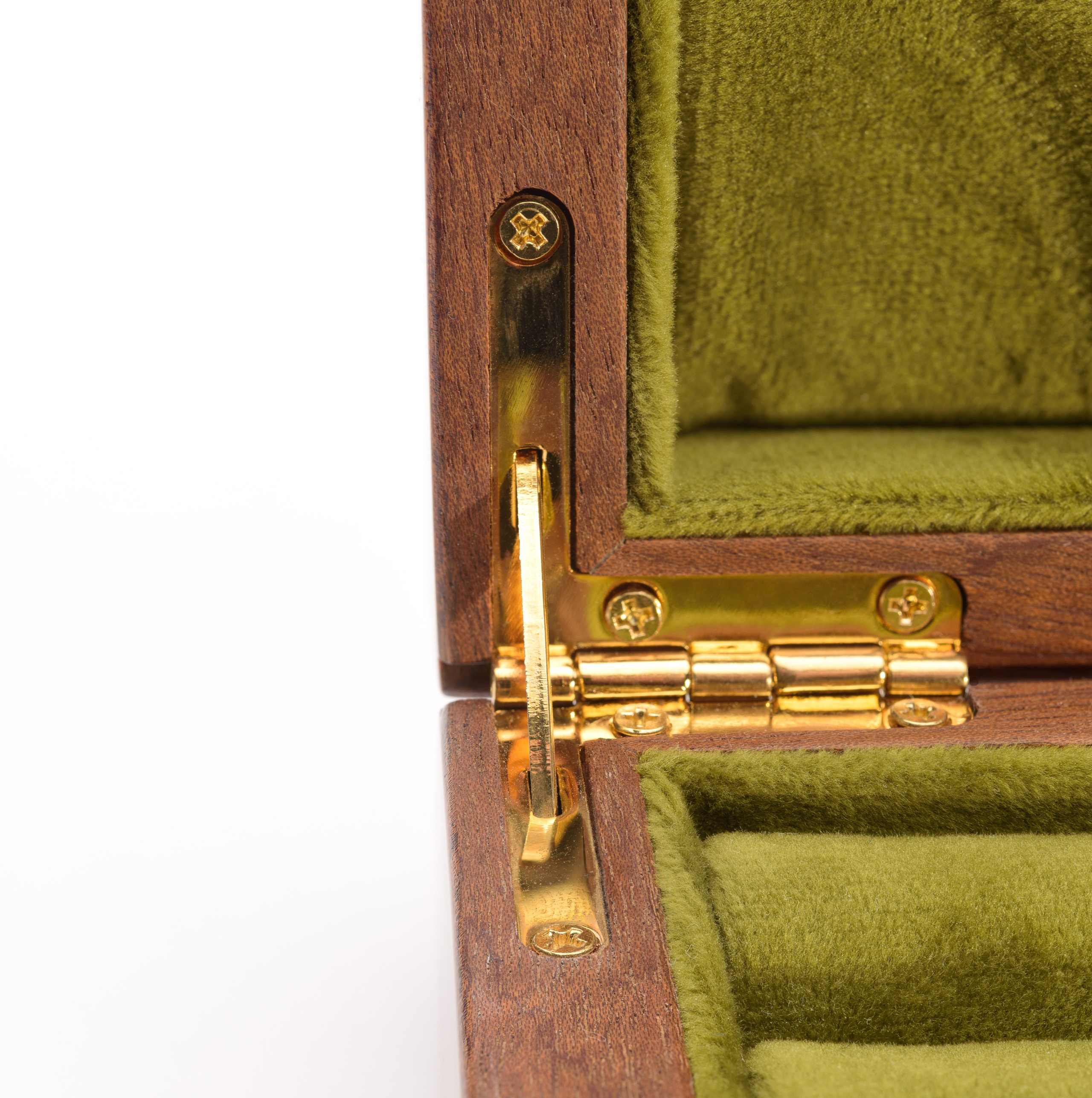 Ювелирная шкатулка коричневая. Fotolux