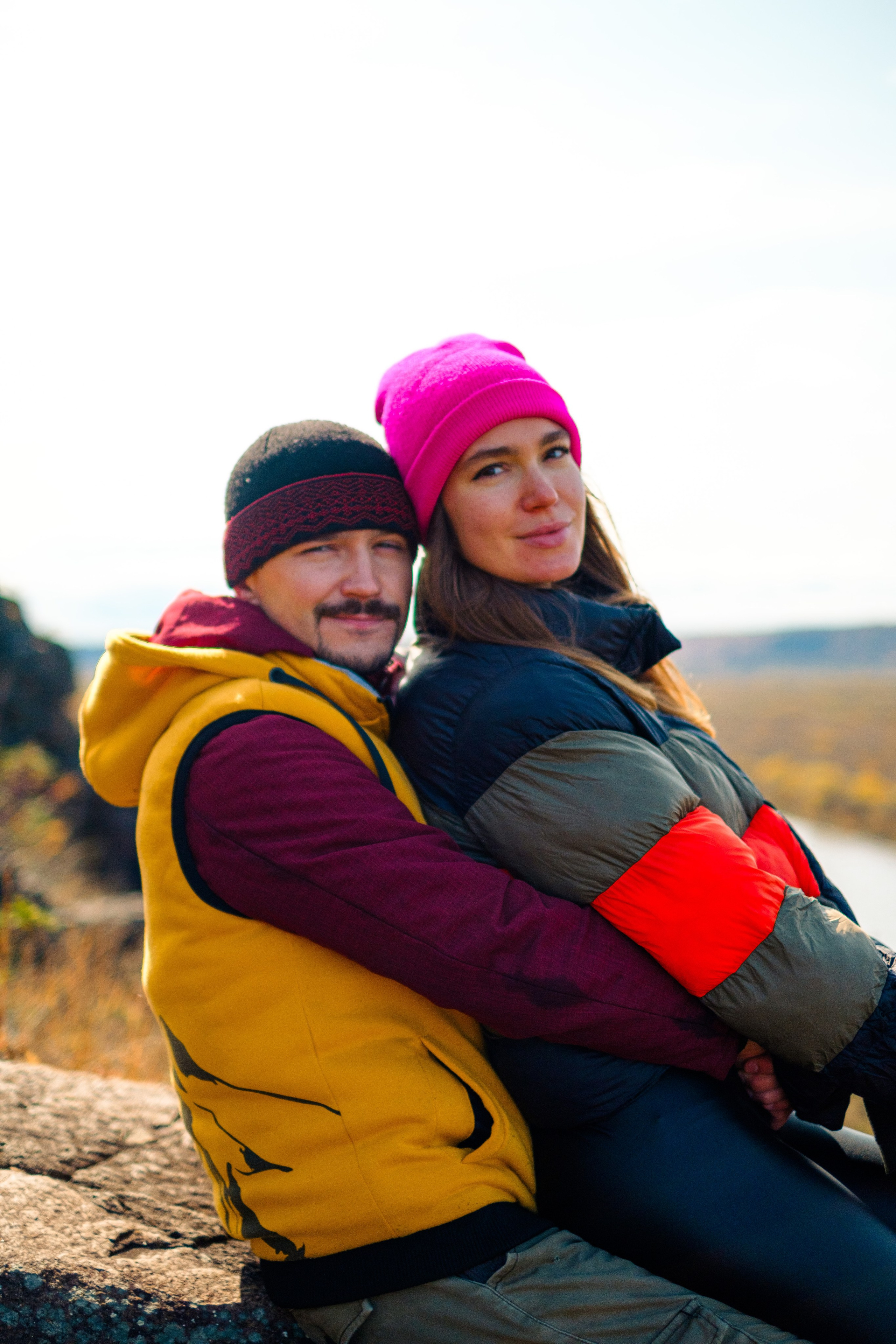Михайловские столбы осенью. Фотограф Благовещенска Яна