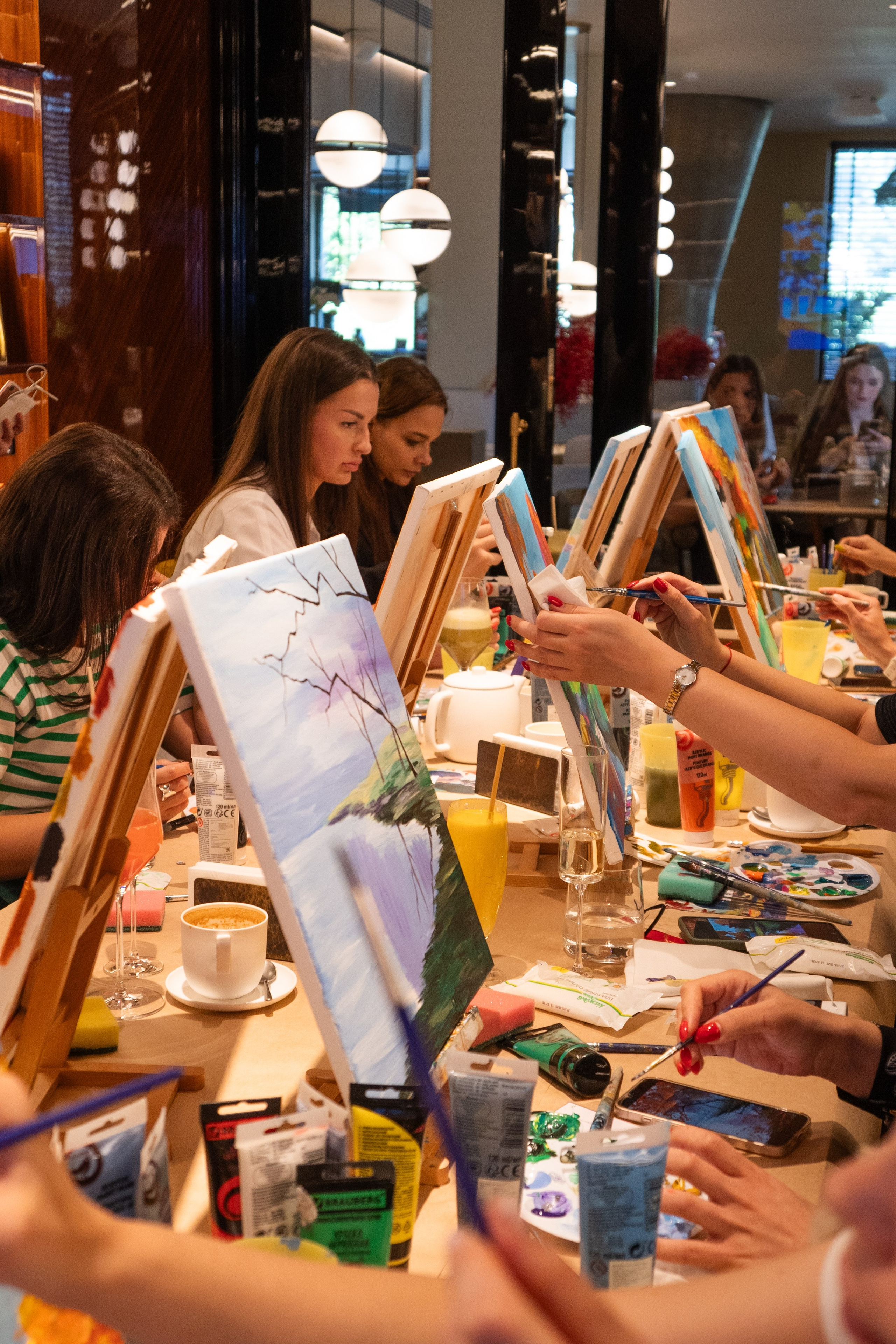 Корпоратив Teach Me Art 3. Портретный фотограф в Москве и Санкт-Петербурге Арина Чех