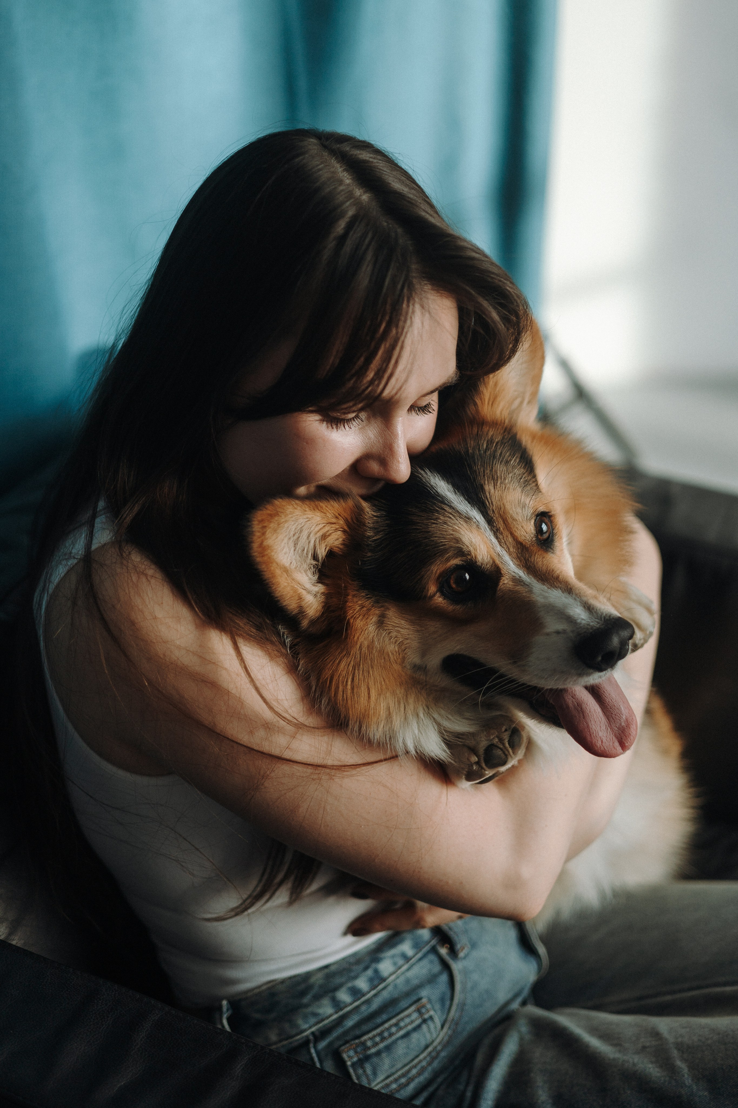 Настя и Коржик. Фотограф — Анималист | Санкт-Петербург