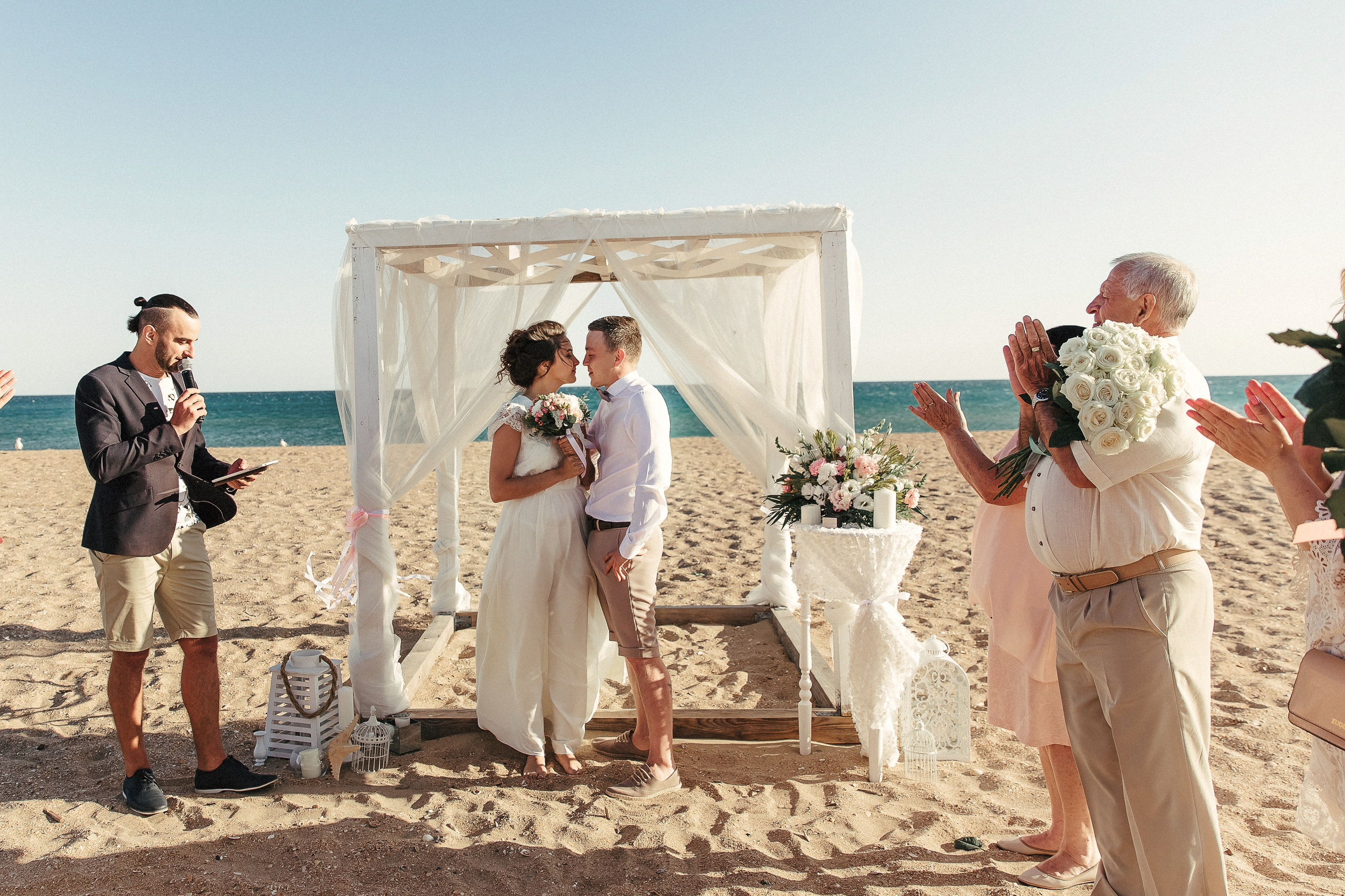 Свадебная фотосессия Анапа, свадьба на море. Свадебный и семейный фотограф Анапа