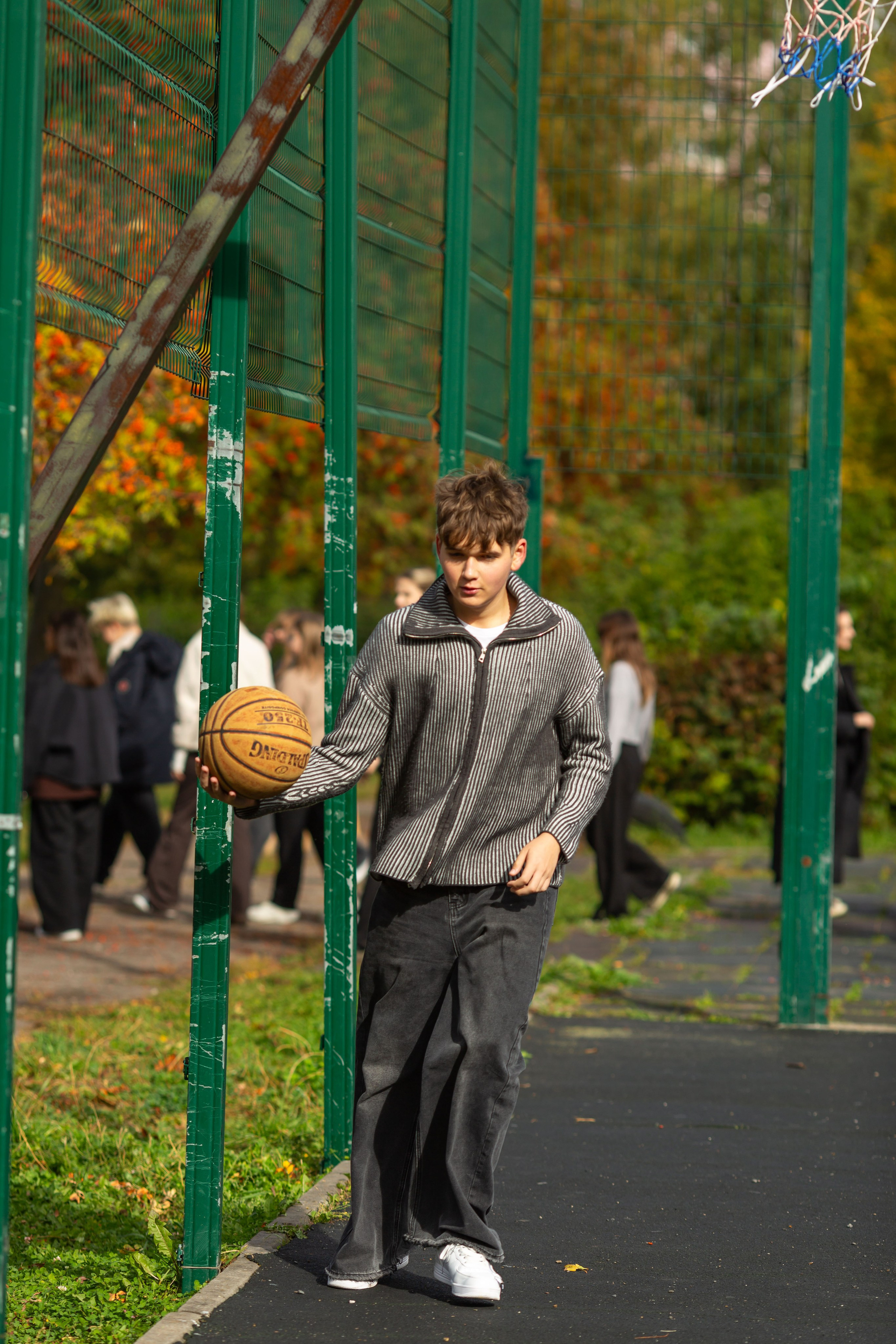 Съемка у школы. Семейный и детский фотограф Анна Петракова