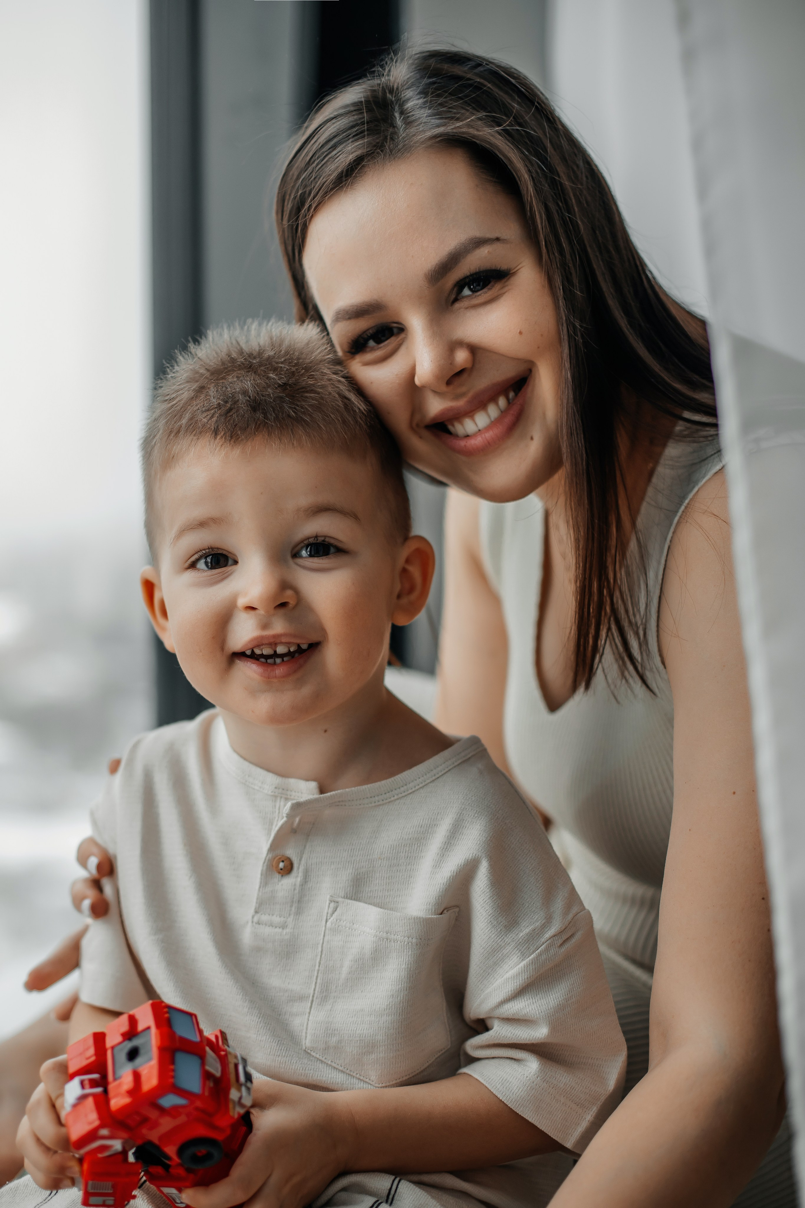 Про Юлю, Андрея и Артема. Семейный, женский фотограф Москве Лиза Лутцева