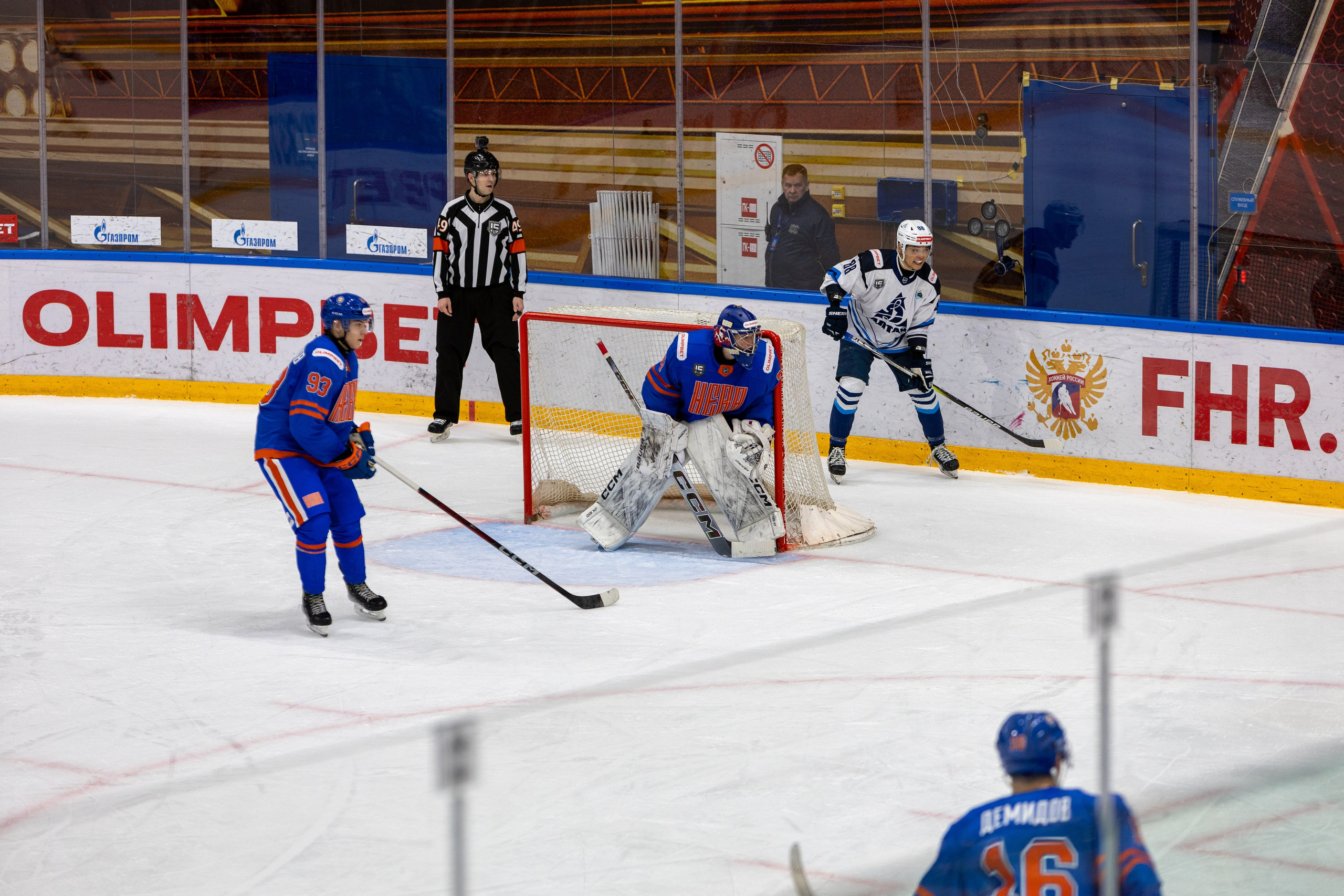 Хоккей СКА-Нева — Динамо-Алтай. Репортажный фотограф Санкт-Петербург | Роман Карбышев