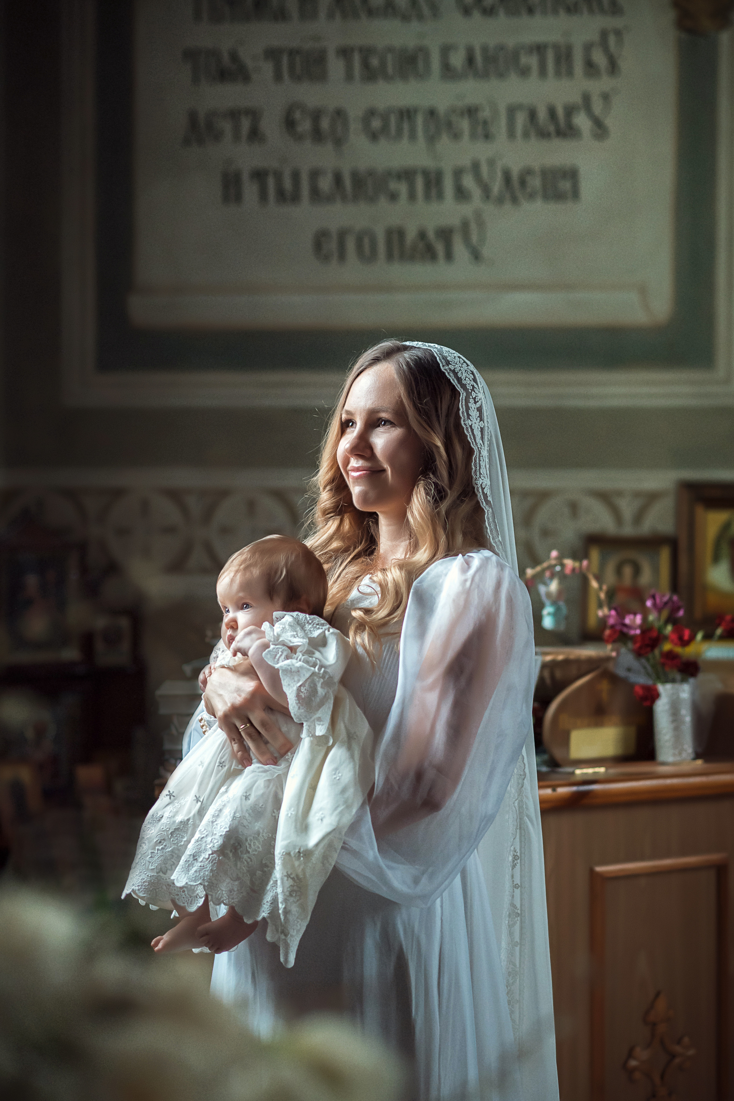 Таинство Крещения. Фотограф Мария Гончарова/ Москва — область