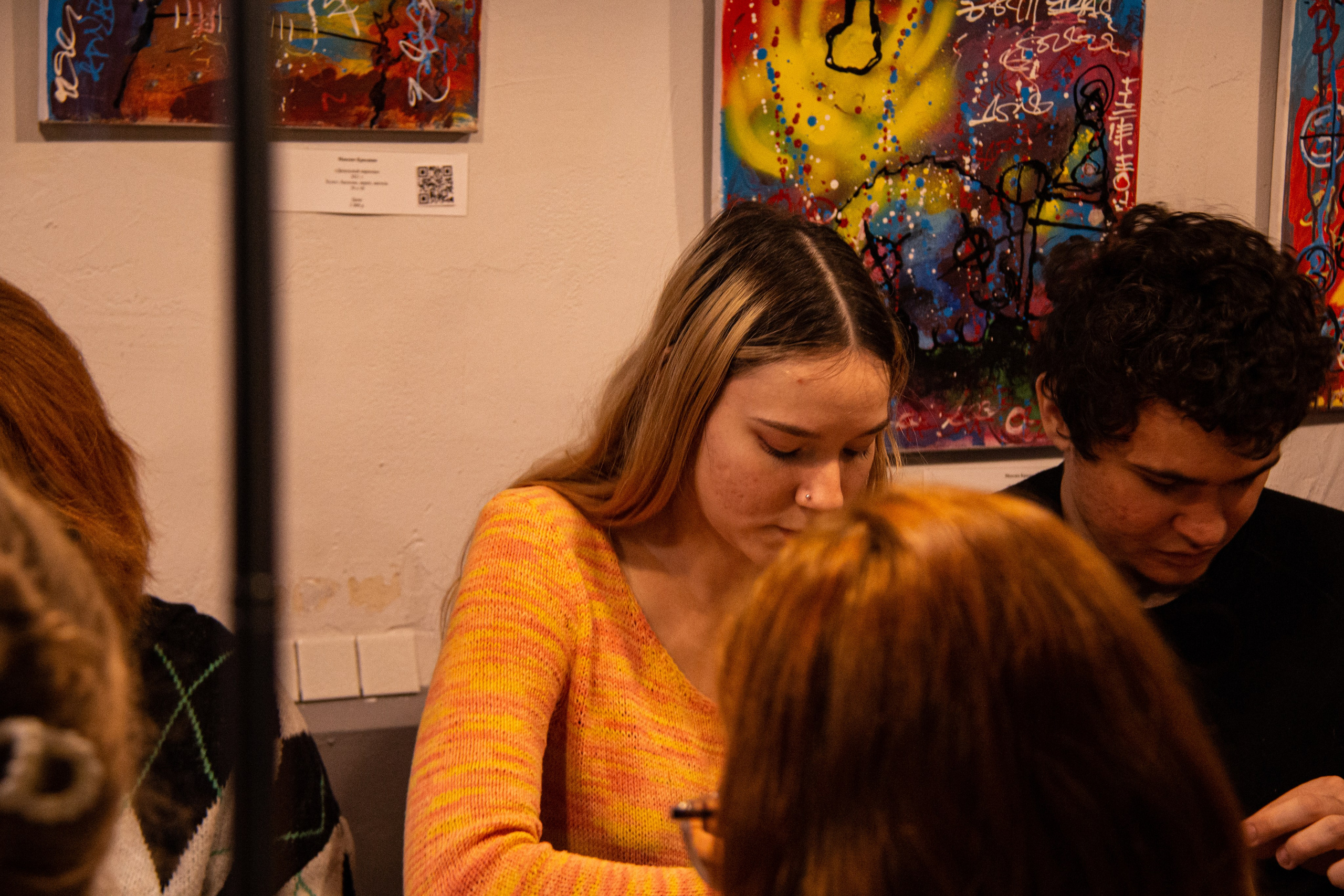 Кофейня Катартика, открытие выставки «Мистика» 3.10.2024. Janie valde | visual artist