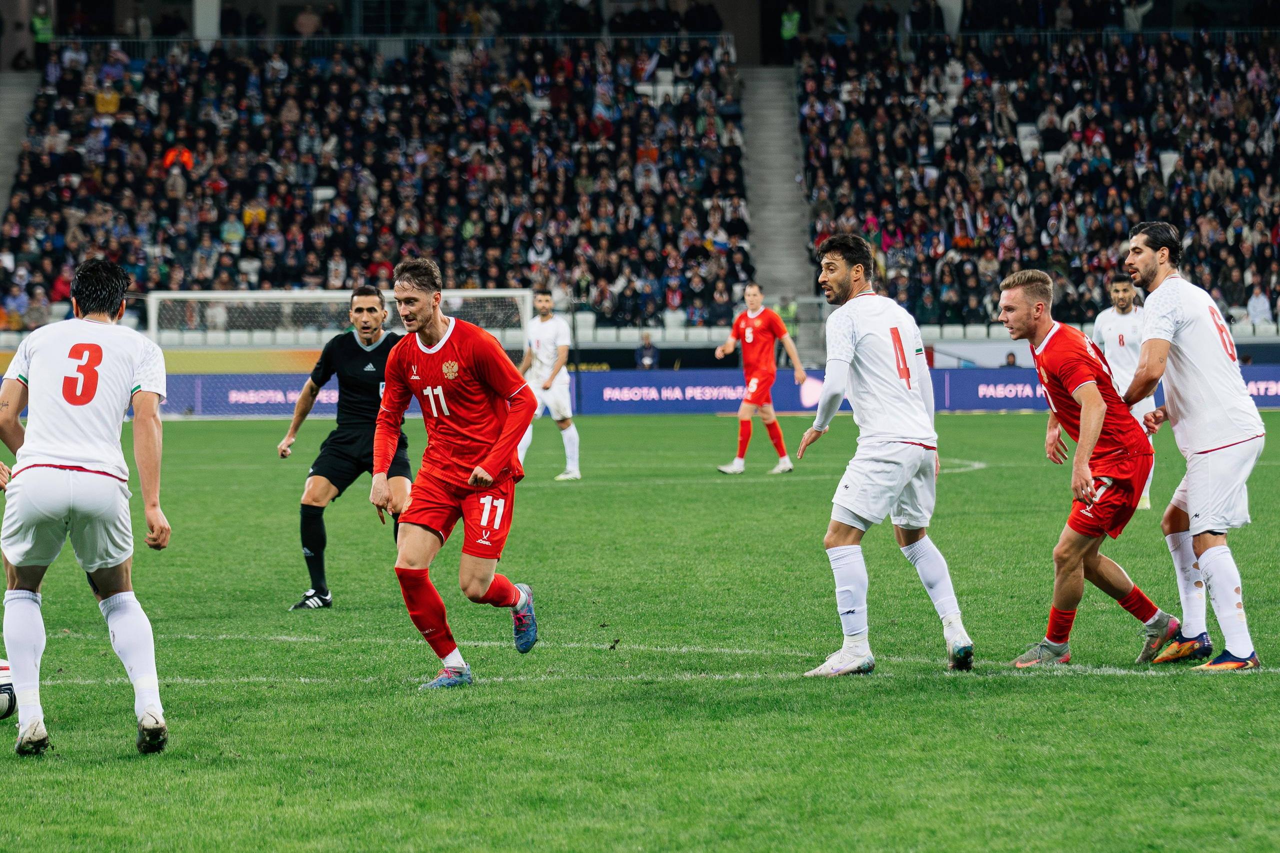 Матч Россия — Иран 2025. Фотограф в Волгограде Виталий Самойлов