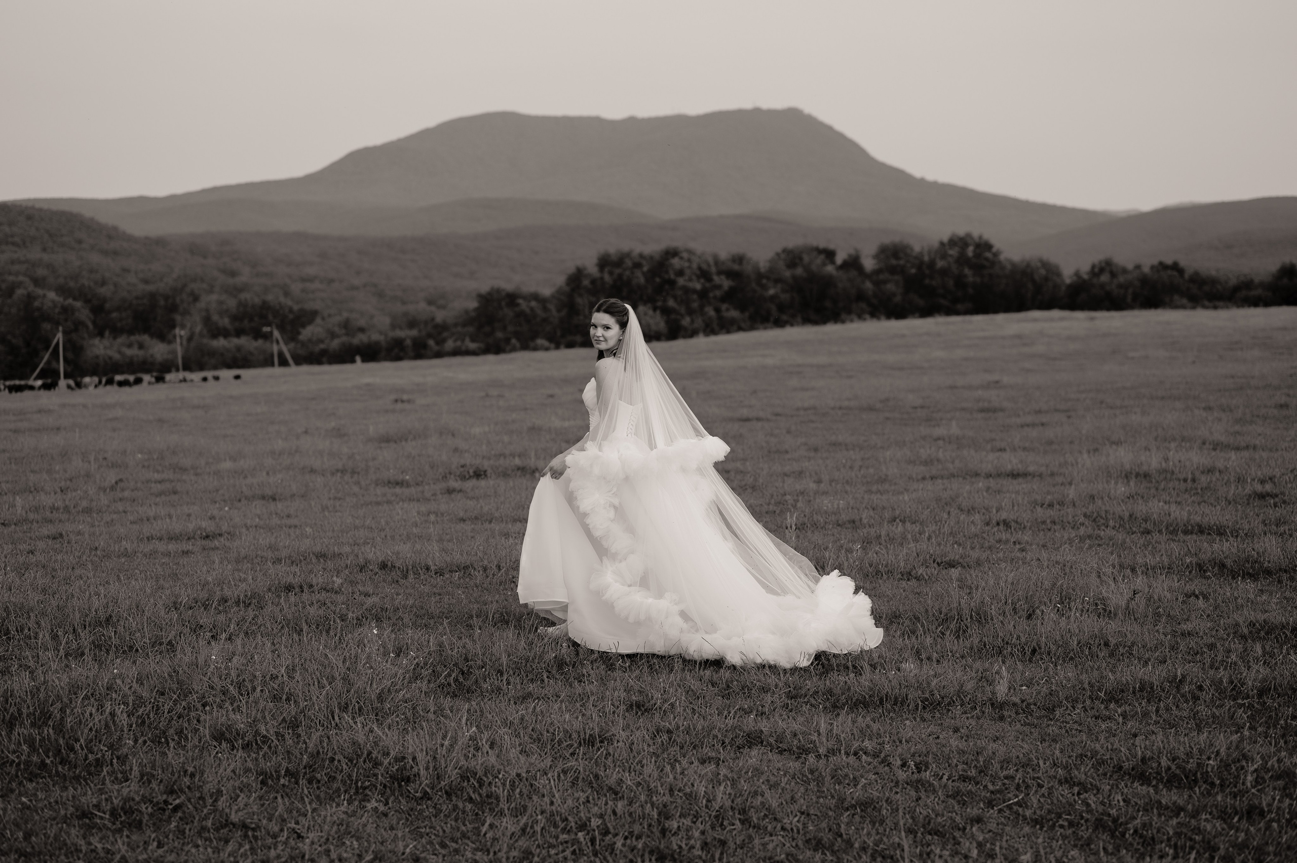 Свадебная съёмка в горах. Свадебный и семейный фотограф в Краснодаре Алина Мельник