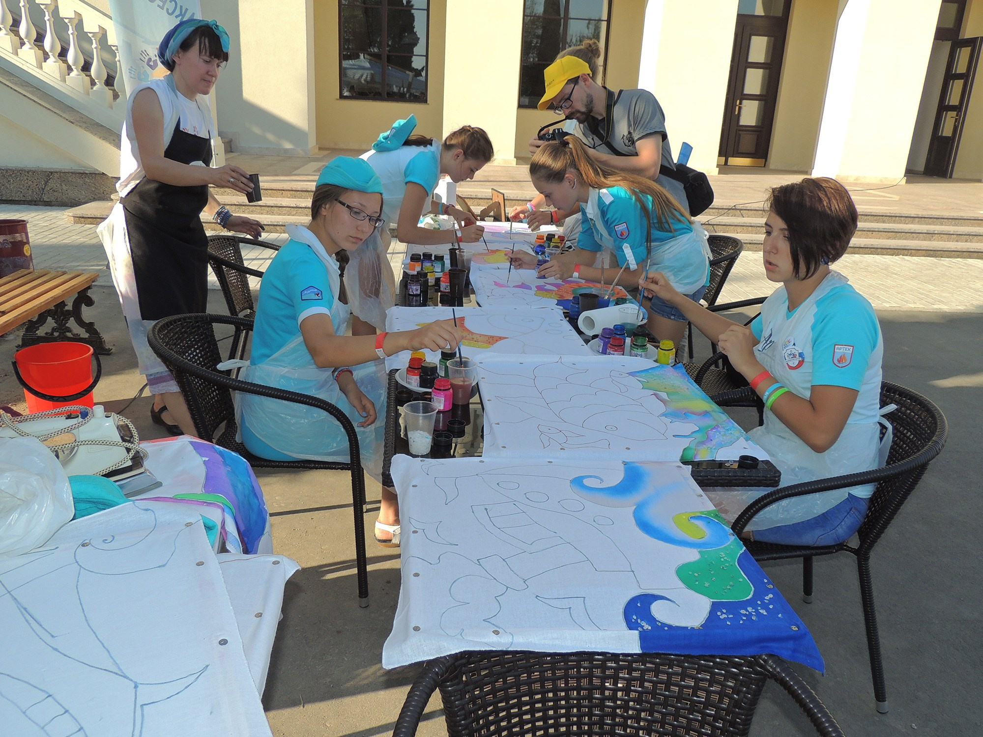 2015 г. «Артек» (Республика Крым). Ефремова Ольга. Художник