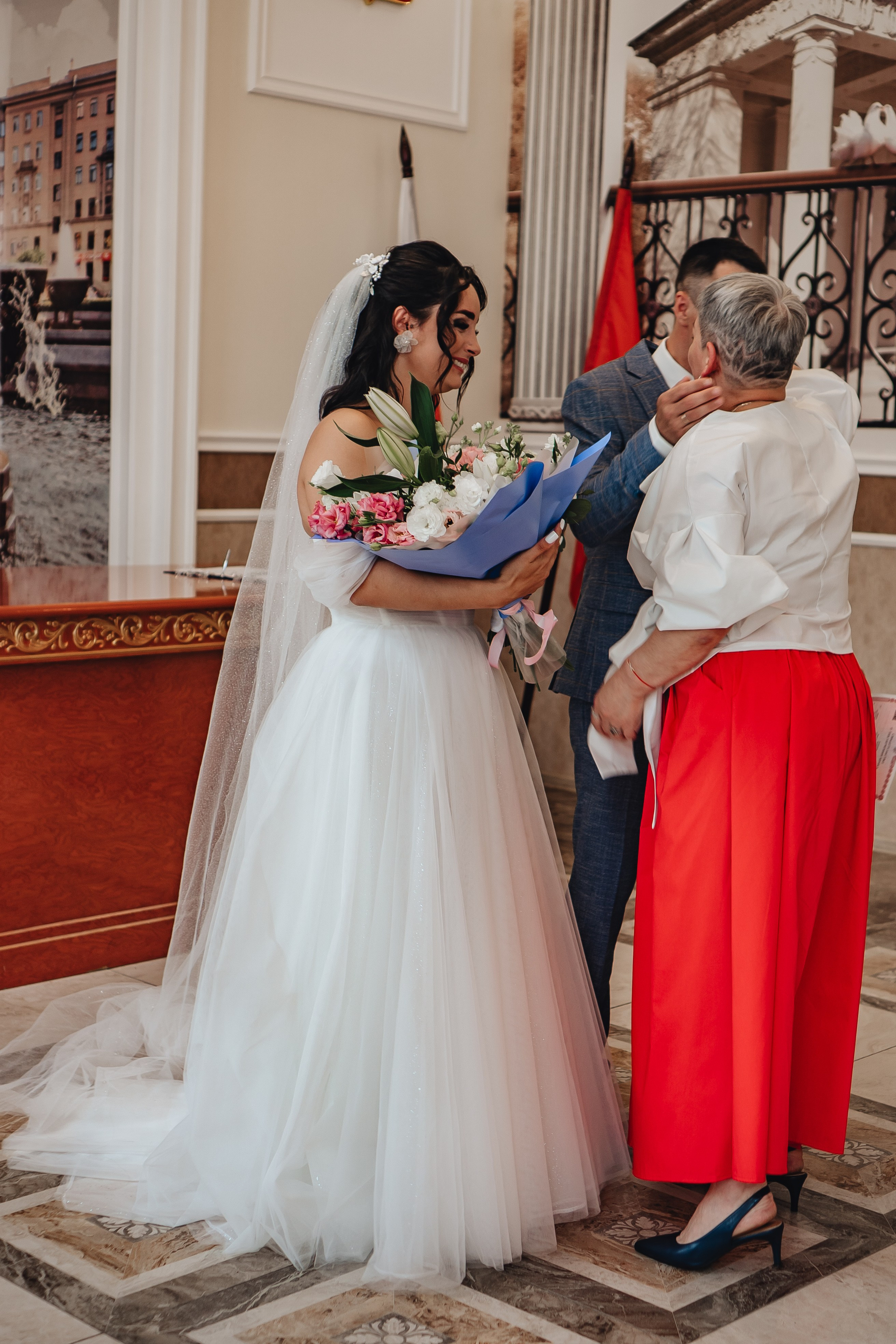 СВАДЕБНАЯ СЬЕМКА В ЗАГСЕ НА МОСКОВСКОМ ПРОСПЕКТЕ. Профессиональный фотограф, Санкт-Петербург — Виктория Богомолова