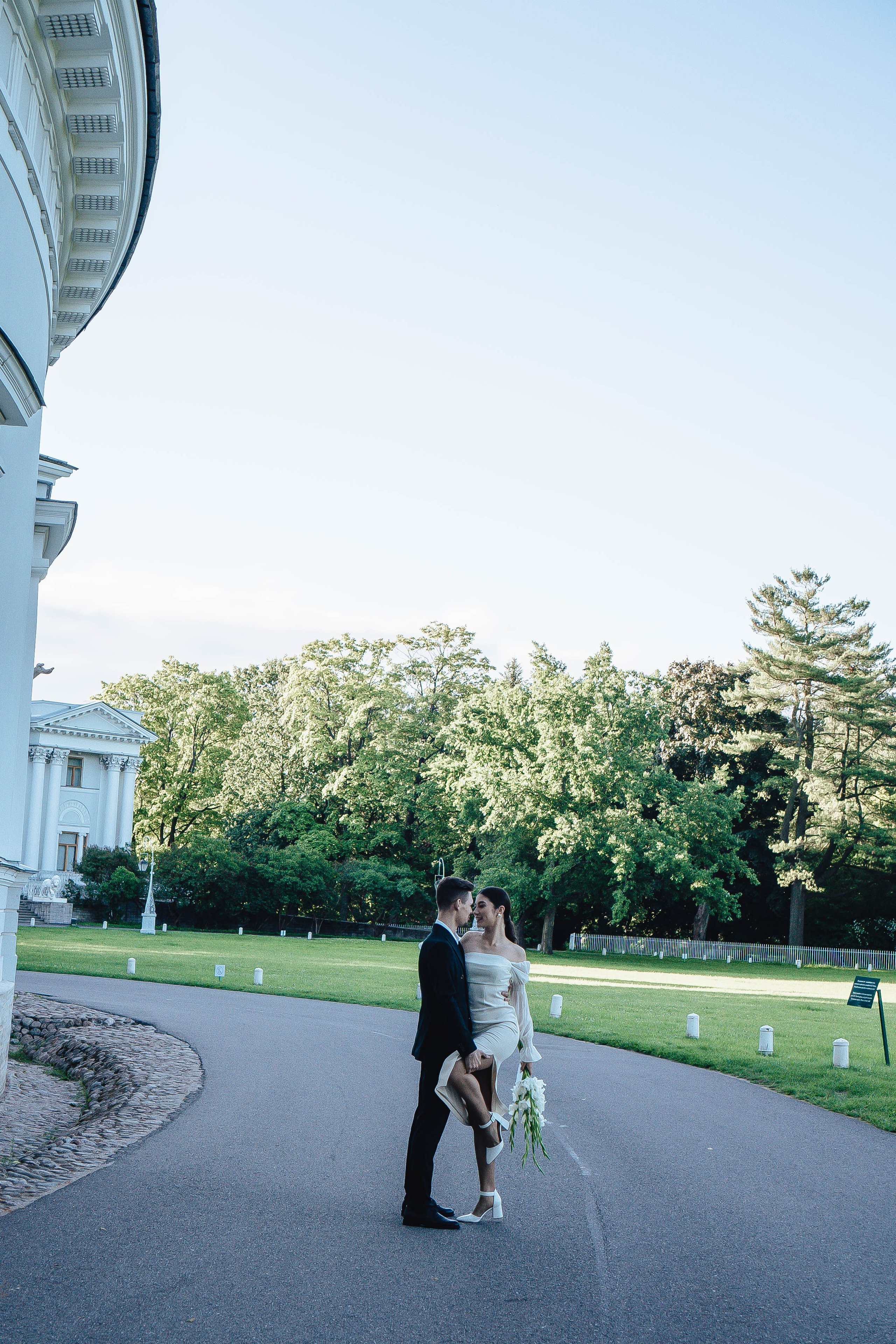 СВАДЕБНАЯ СЬЕМКА НА РАССВЕТЕ НА ЕЛАГИНОМ ОСТОРОВЕ. Профессиональный фотограф, Санкт-Петербург — Виктория Богомолова