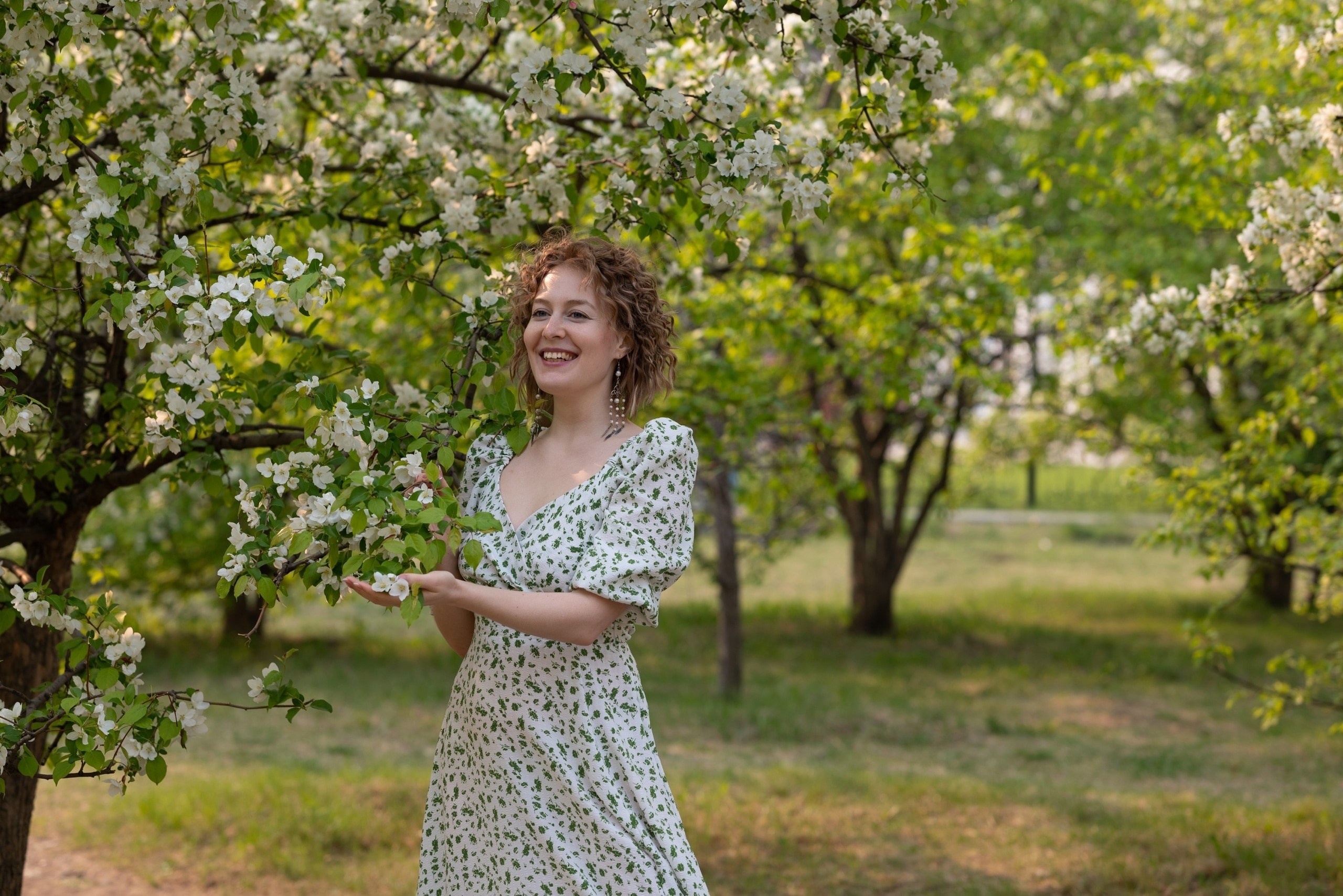 Фотосессия в цветении. Фотограф в Тюмени Голышева Елена