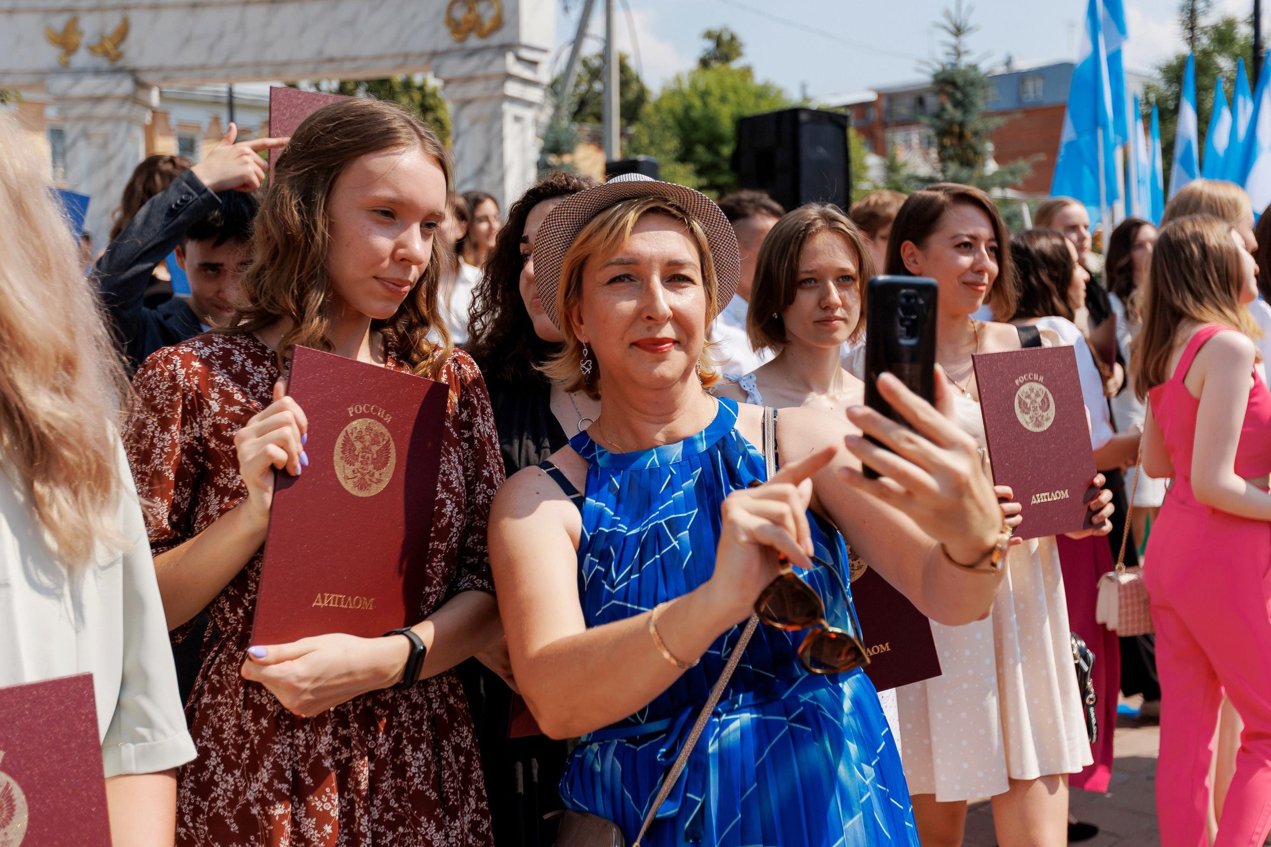 Вручение дипломов. ТюмГУ. Даниил Савиных | Фотограф Тюмень