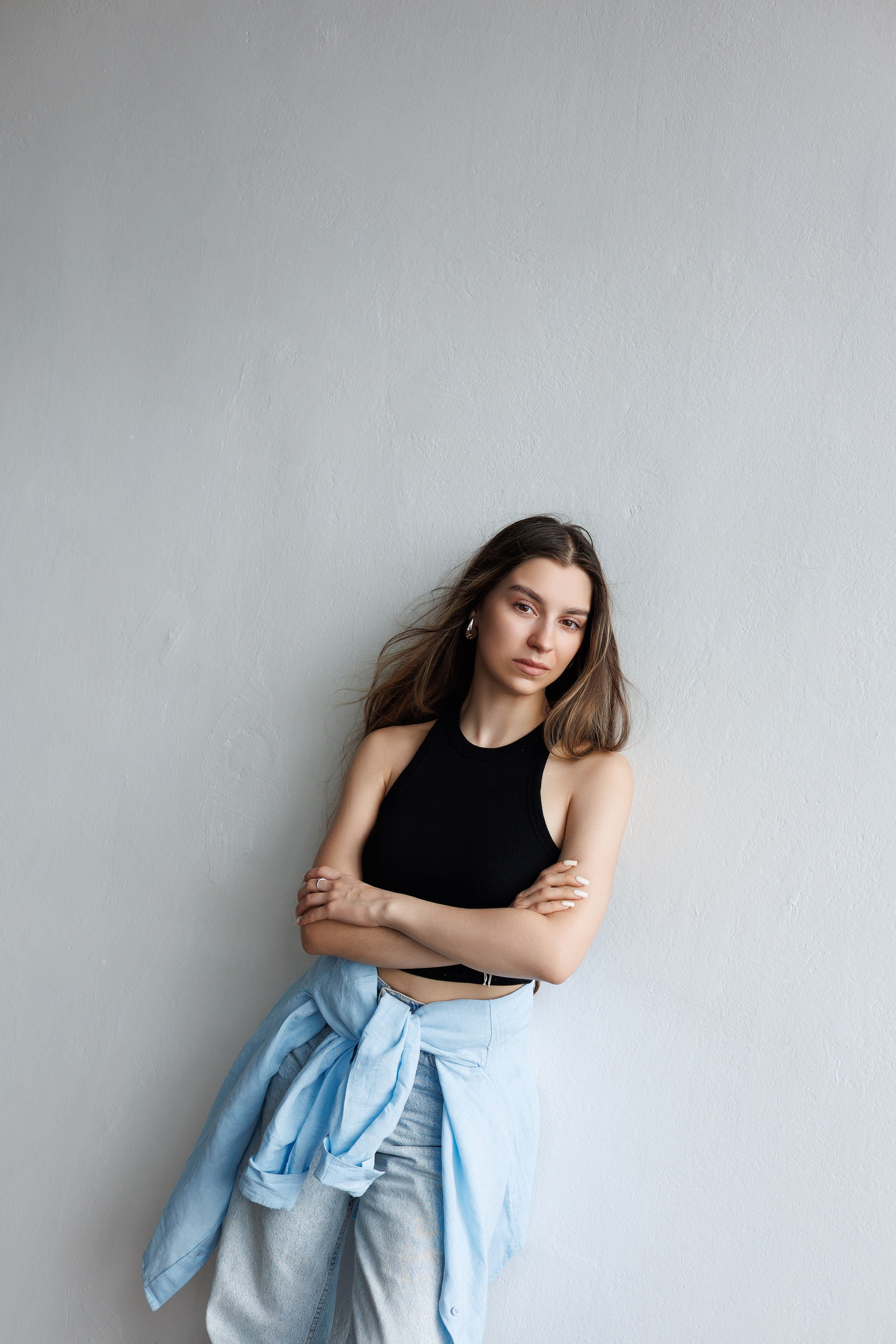 Женский портрет в студии. Фотограф Минск