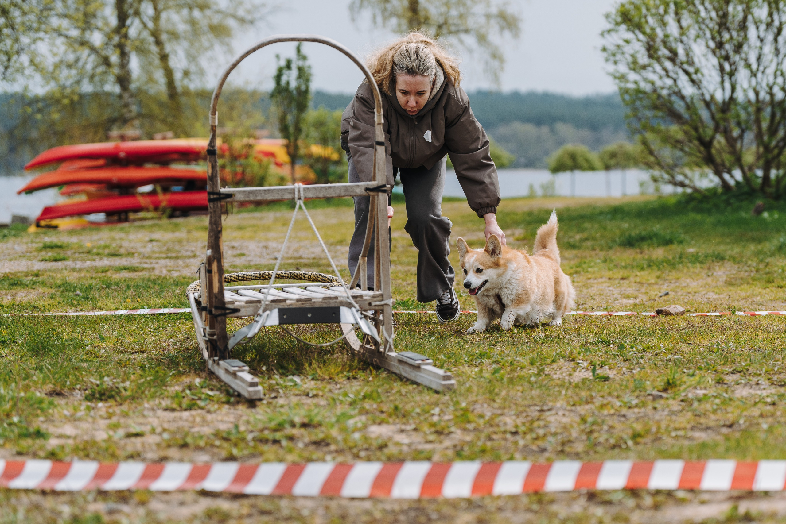 Соревнования по ноузворку в Лосево. Фотограф анималист в Спб недорого Олеся Майорова