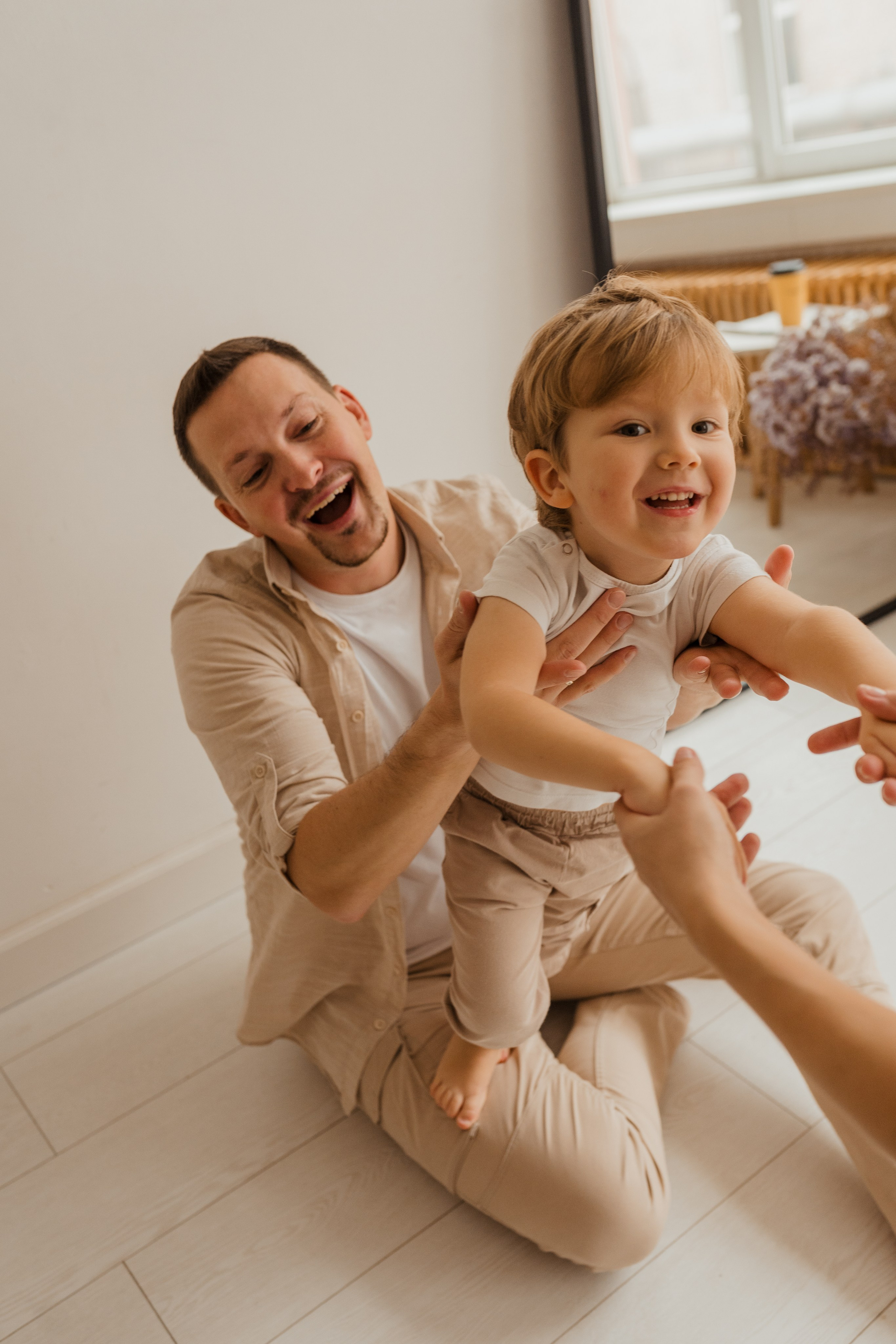 Семейная фотосессия в студии в Москве, семейный фотограф Анна Полушина. Свадебный фотограф в Москве Анна Полушина