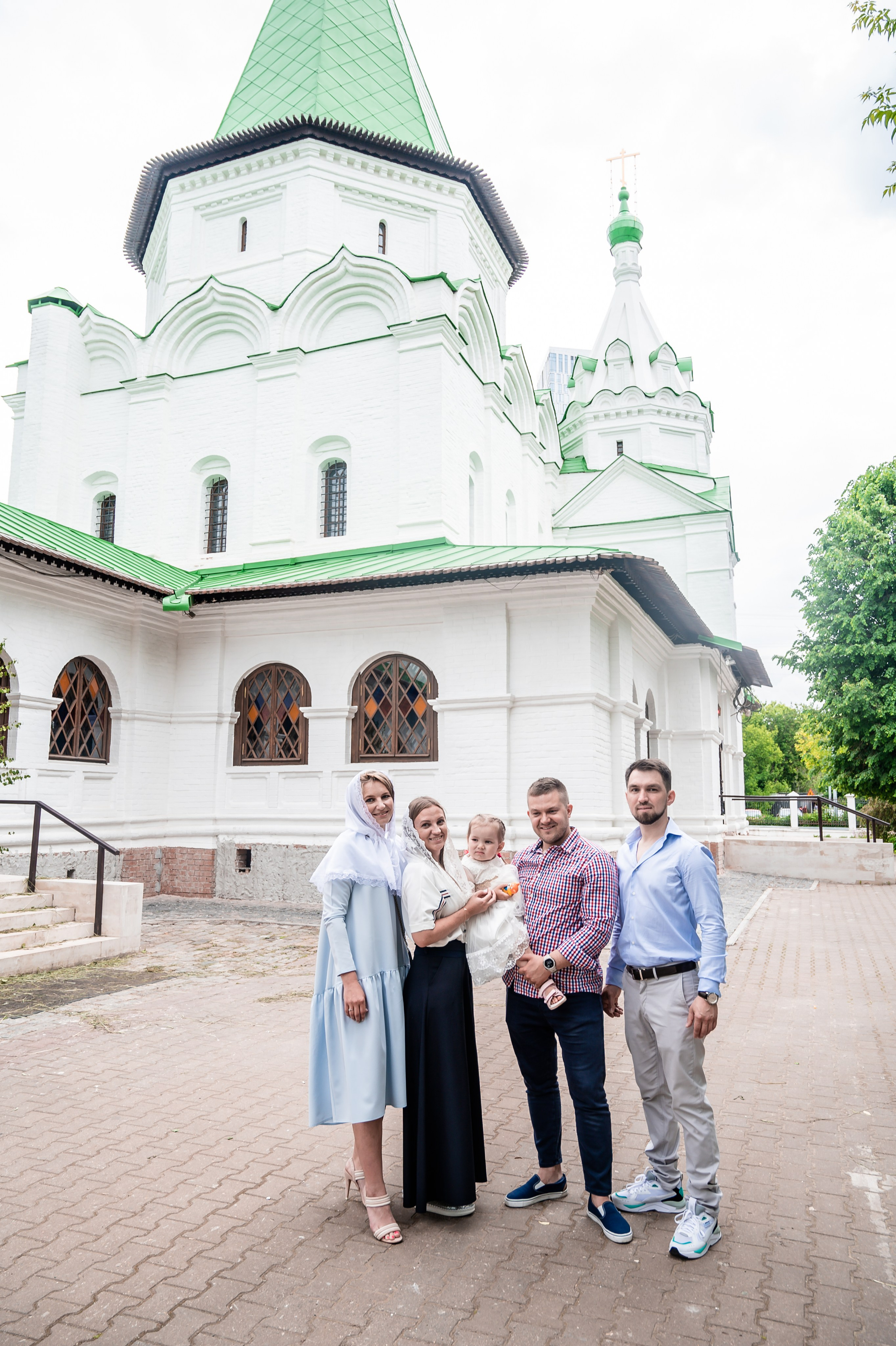 Крещение Марии храм на Мосфильмовской. Фотограф Алёна Мил