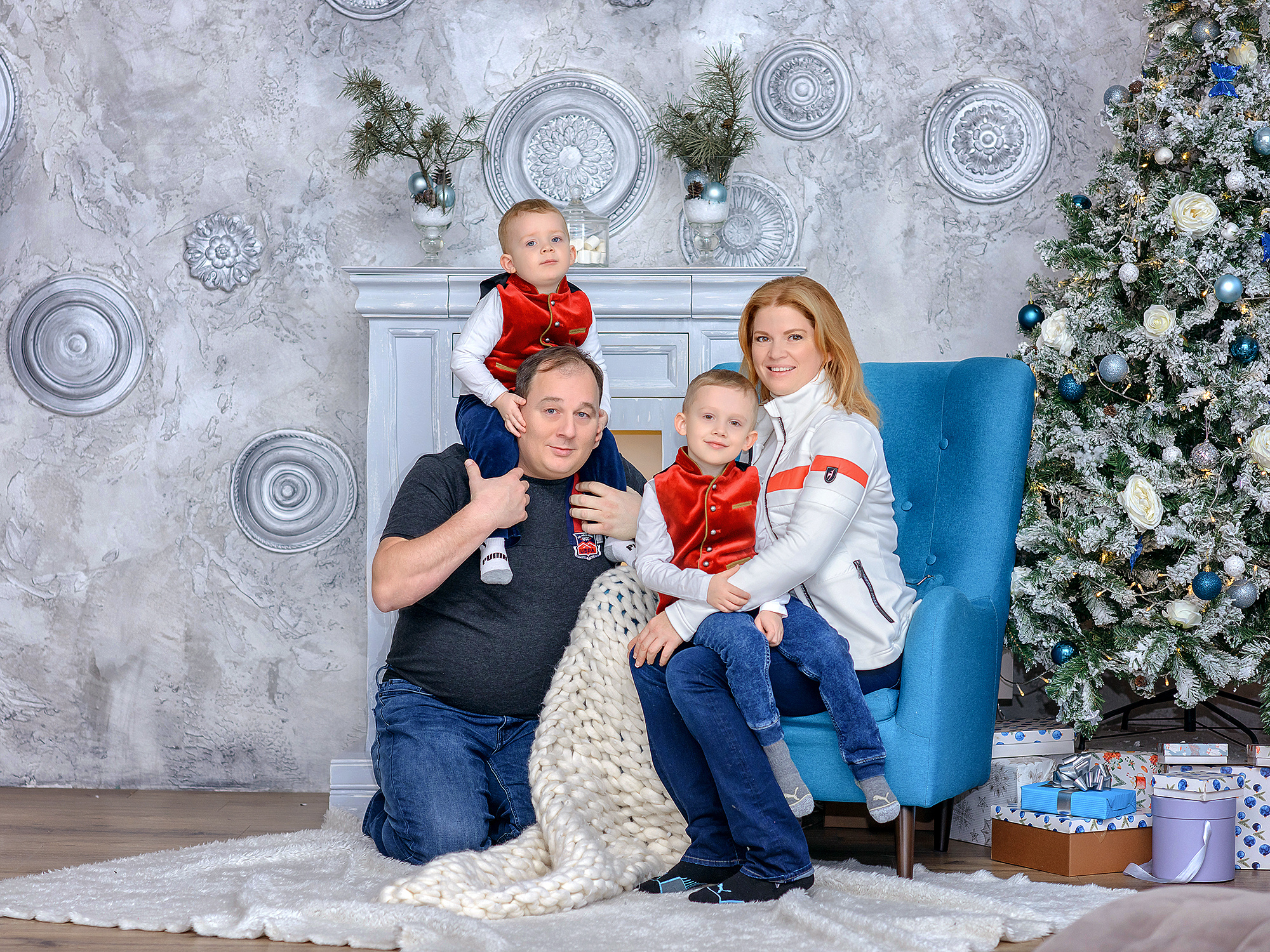 Новый Год. Семейный фотограф в Минске Виктория Дубровская