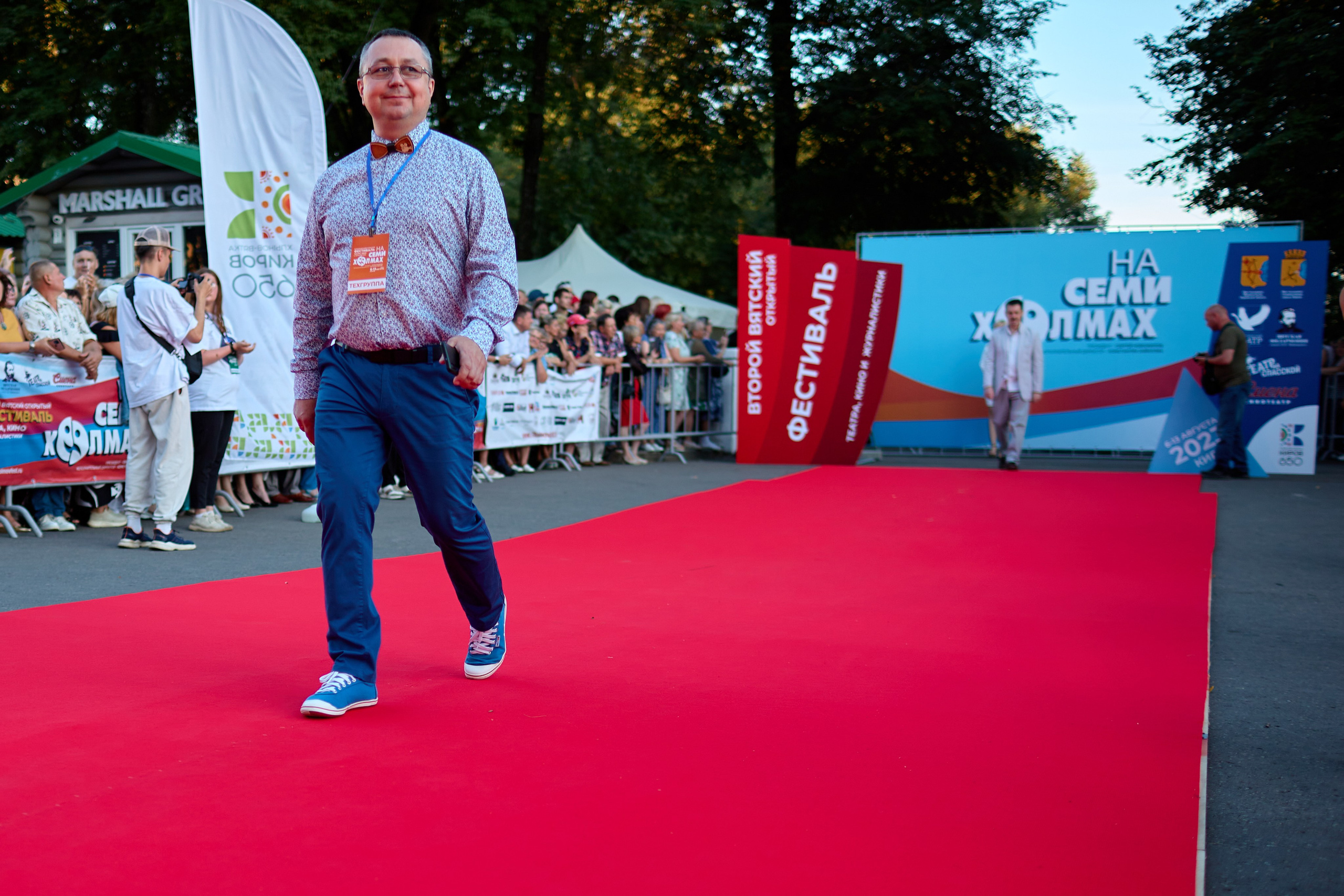 Открытие фестиваля «На семи холмах» 2023. Фотограф Илья Прохоров в Кирове