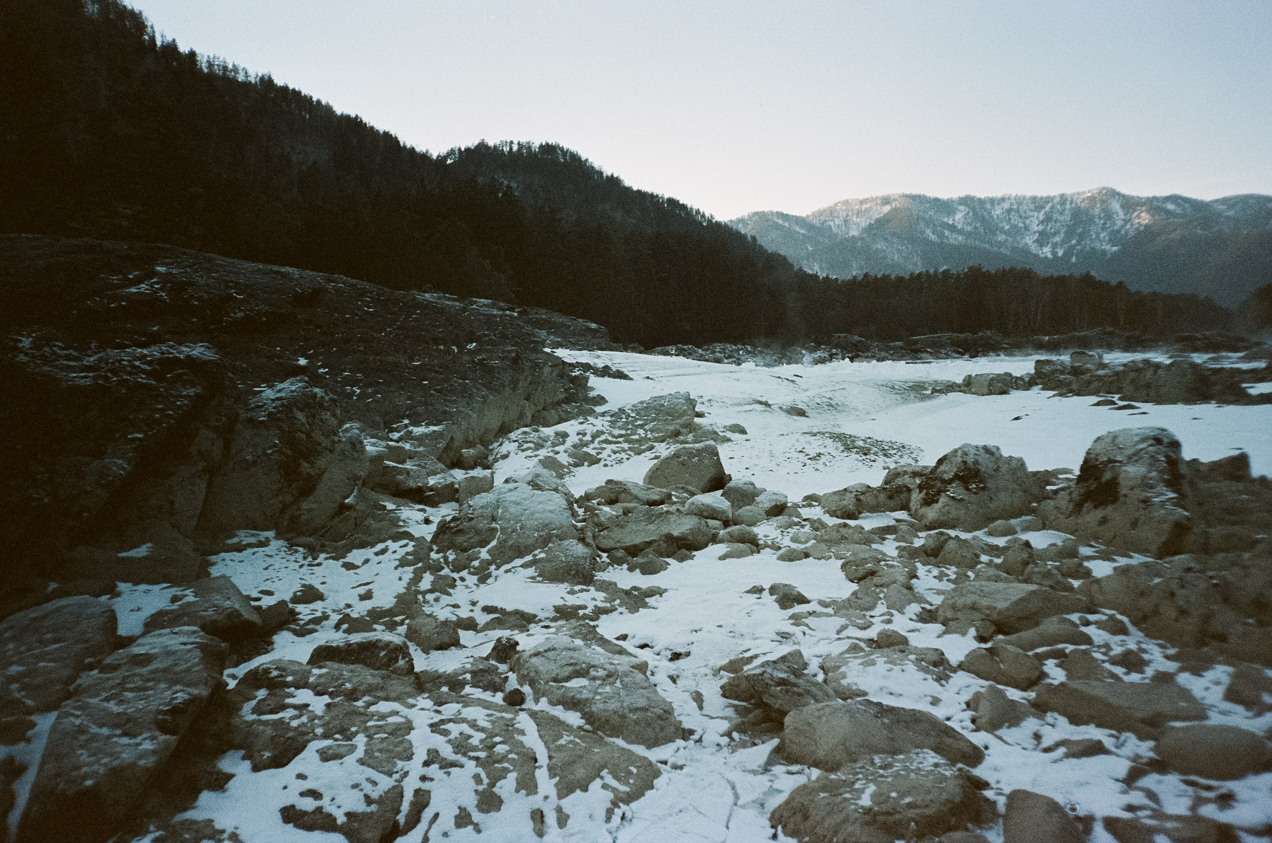 Кедровый остров в суровый мороз. Фотограф-документалист Мария Осокина