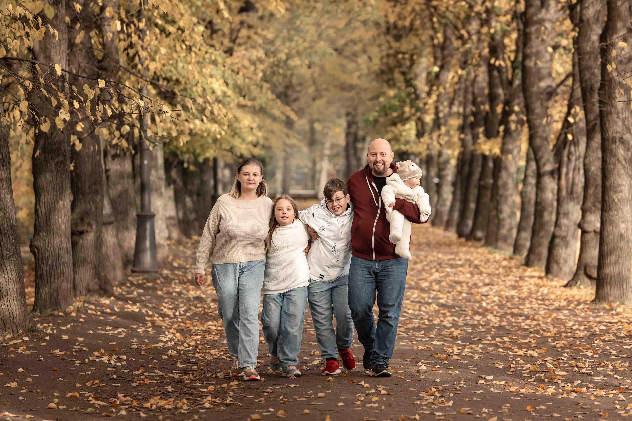Осенняя прогулка. Семейный фотограф в Санкт-Петербурге Ирина Мороз