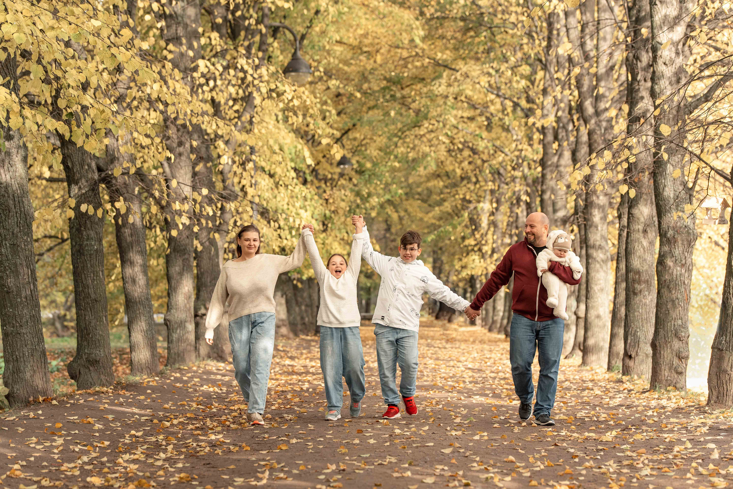 Осенняя прогулка. Семейный фотограф в Санкт-Петербурге Ирина Мороз