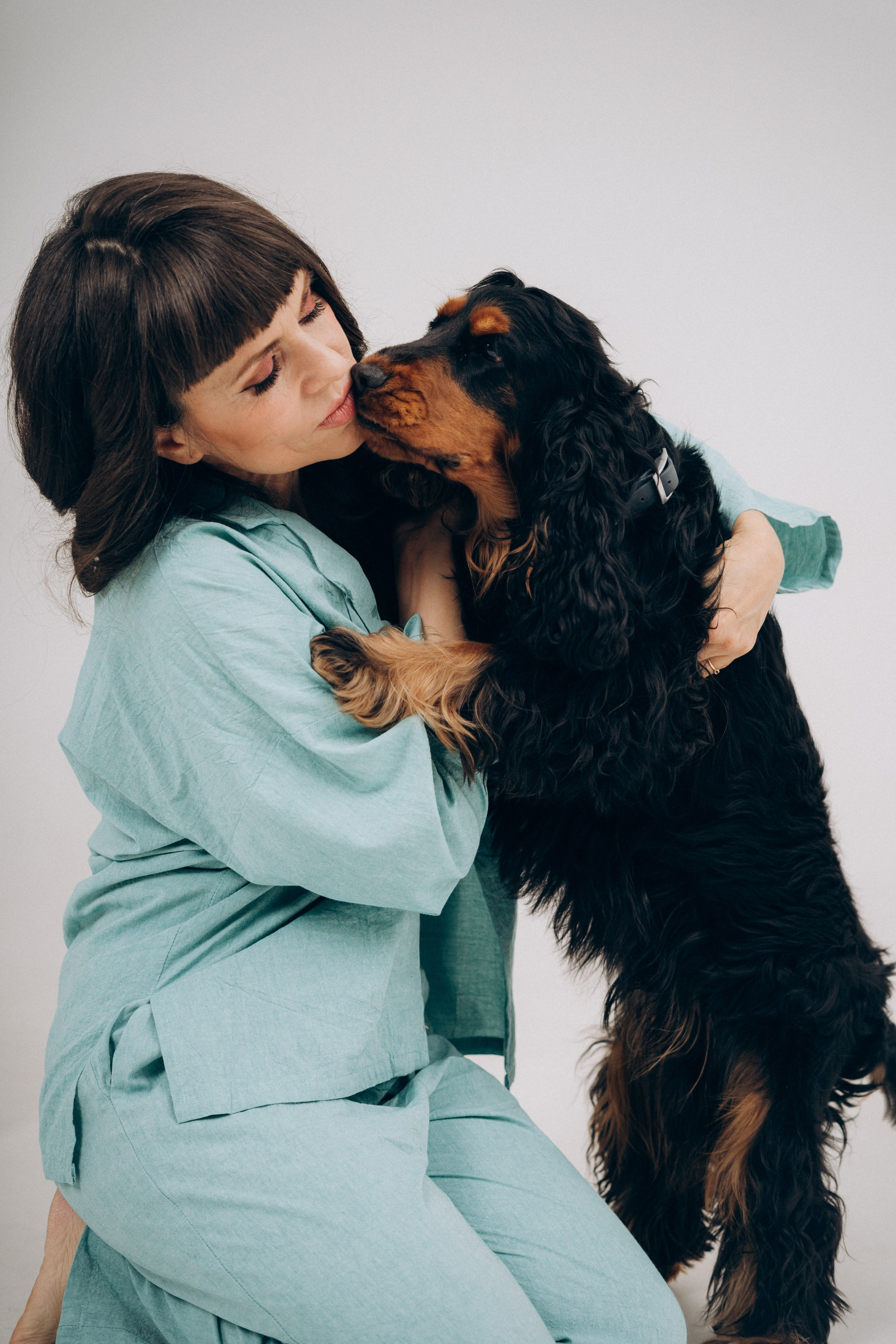 Ирины, Олеся и их питомцы. Семейный фотограф СПб Анастасия Василь. Фотосессия на годик