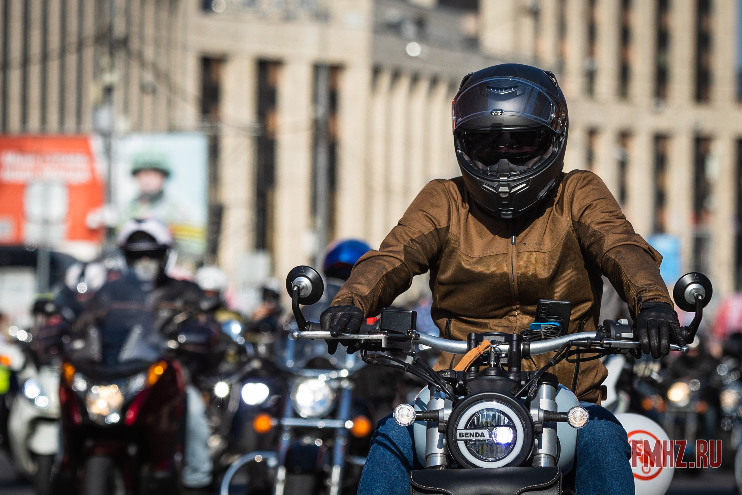 Закрытие Мотосезона 2023 на проспекте Академика Сахарова. Фотограф Владимир Охрименко