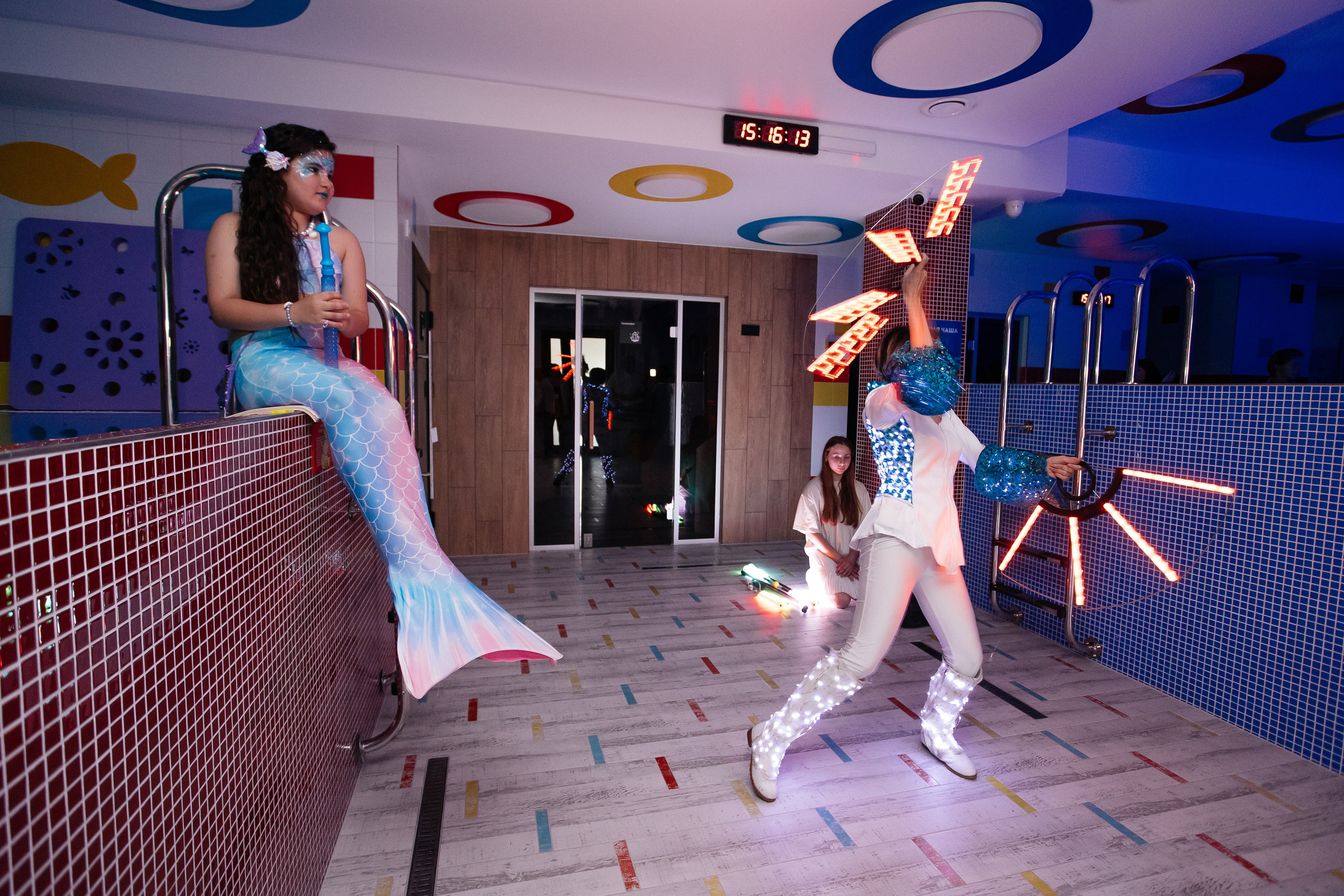 Открытие бассейна. Фотограф в Иркутске