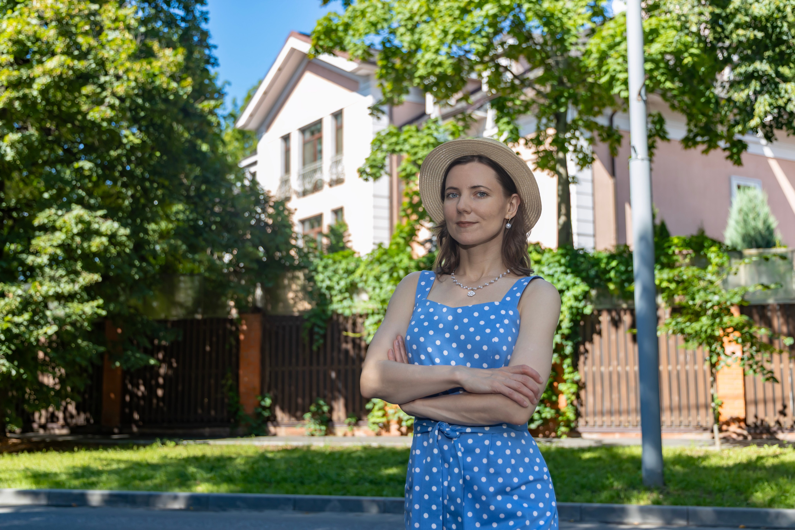 Фотосессия в поселке художников в Москве. Репортажный, семейный и студийный фотограф в Москве Демин Алексей